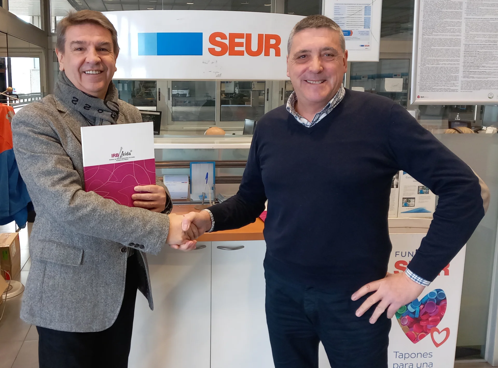 SEUR renews its collaboration with IRBLleida