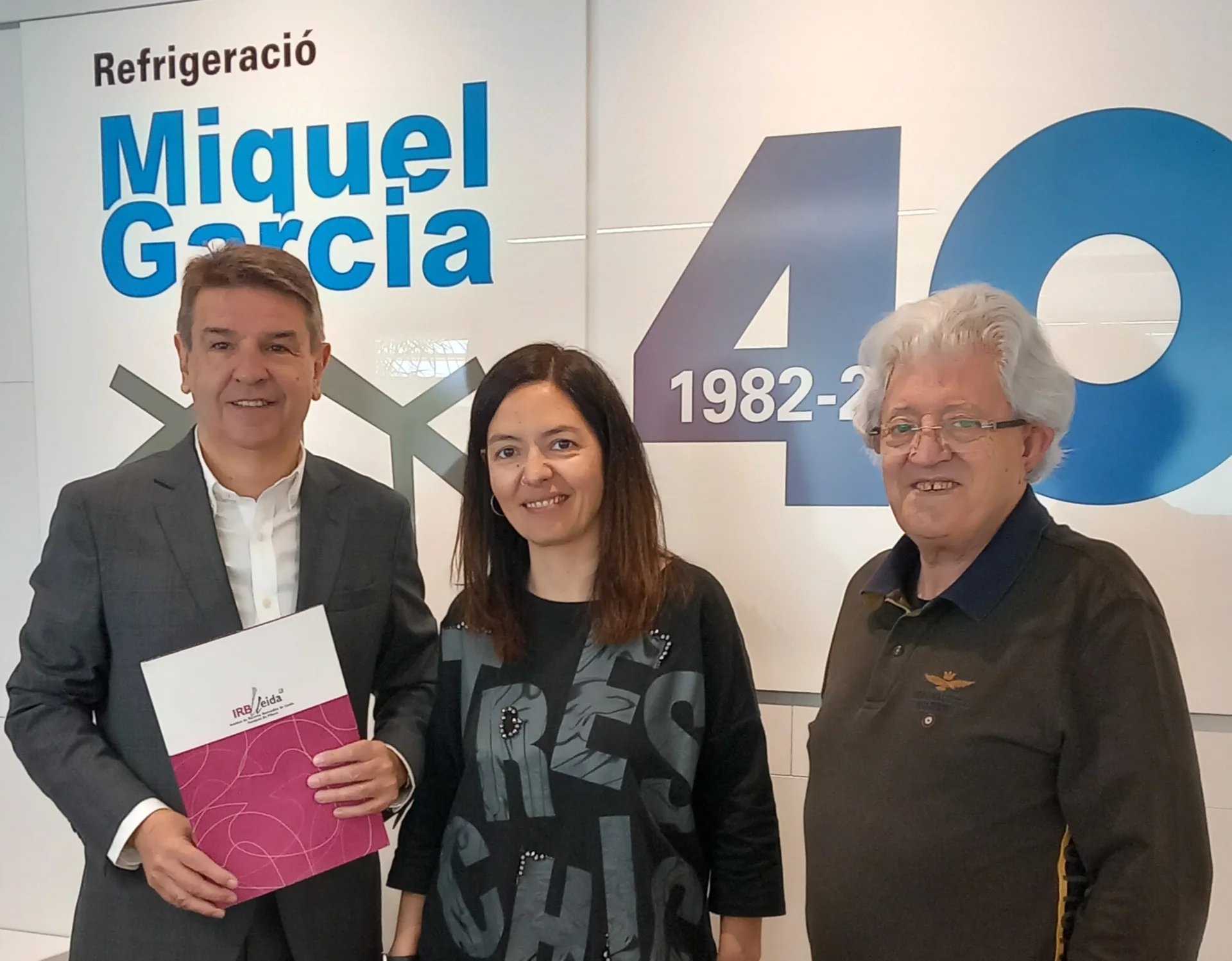 Refrigeració Miquel Garcia renews its collaboration with IRBLleida
