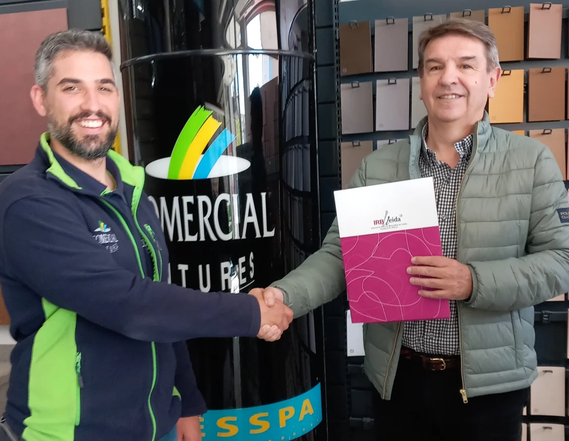 Comercial Pintures renova la seva col·laboració amb l'IRBLleida