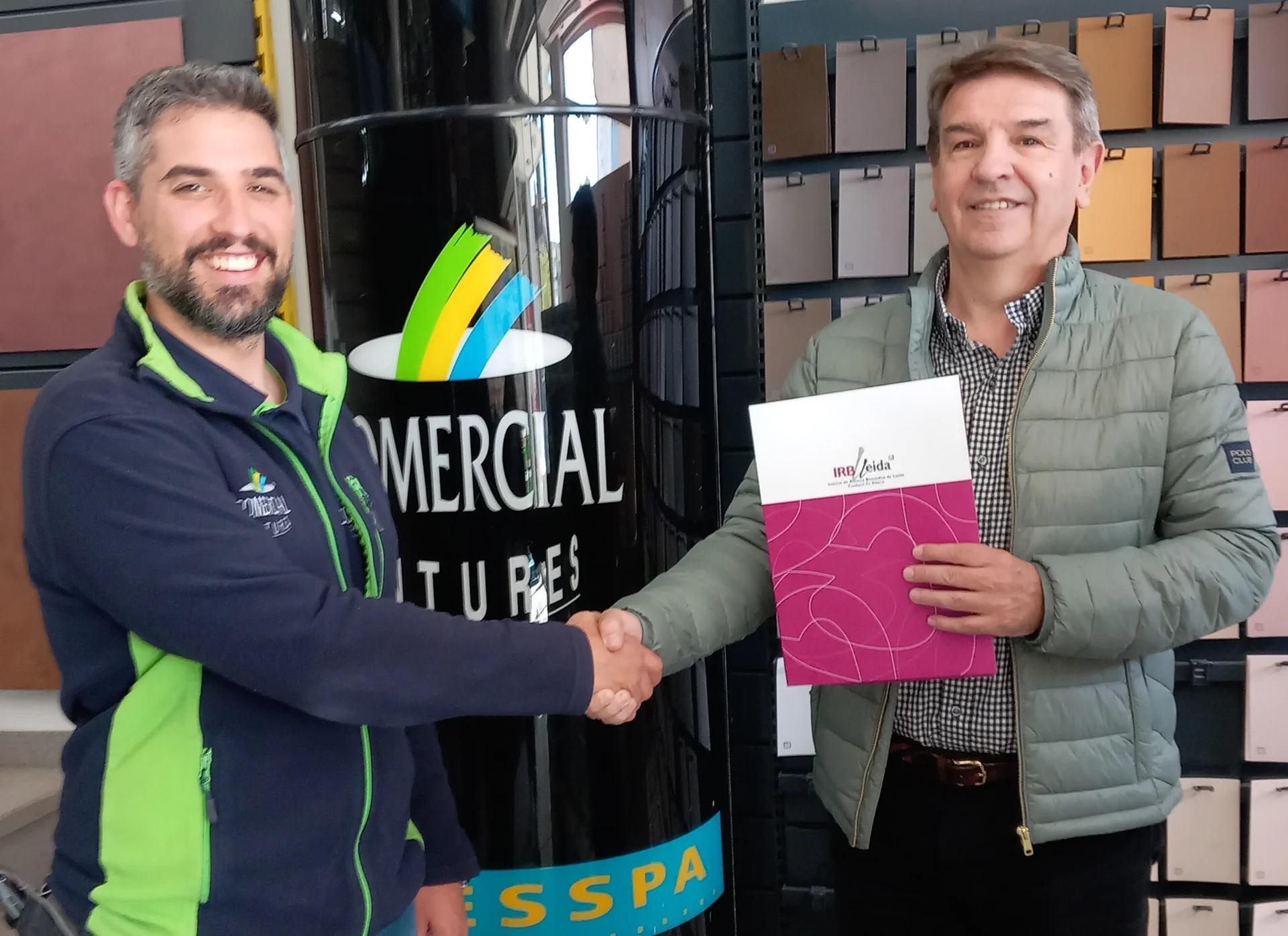 Comercial Pintures renews its collaboration with IRBLleida