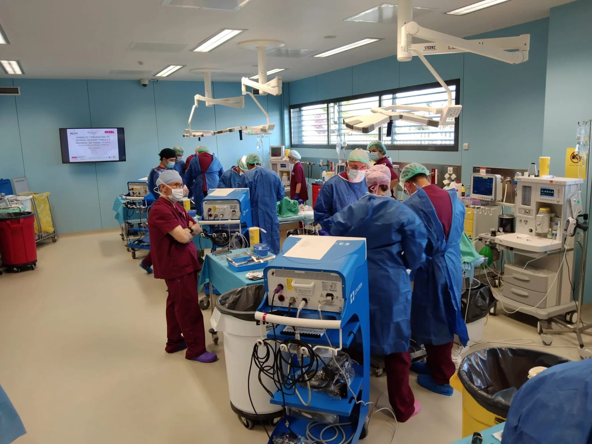 CREBA offers a unique course on the management of complications in the approach to thoracic and lumbar injuries for spinal surgeons, traumatologists and neurosurgeons