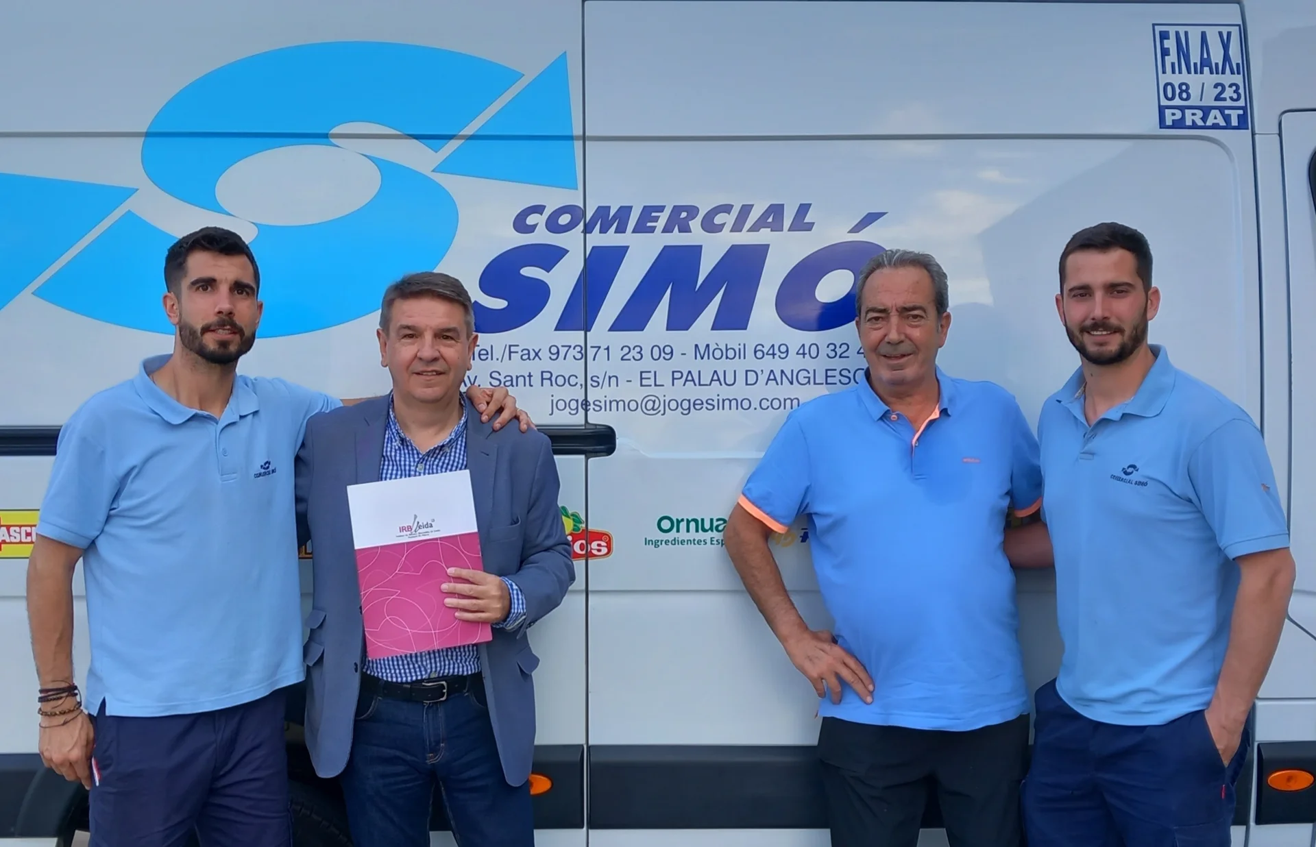 Comercial Simó renews its collaboration with IRBLleida