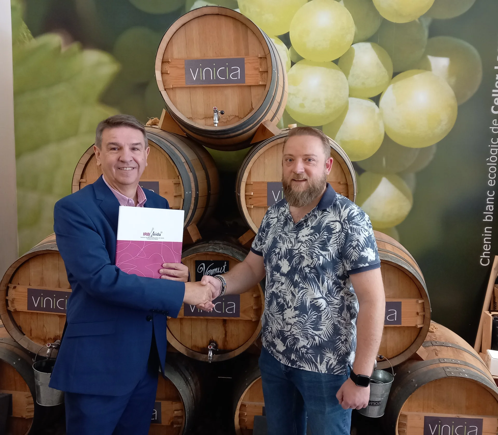 Vinicia renews its collaboration with the IRBLleida