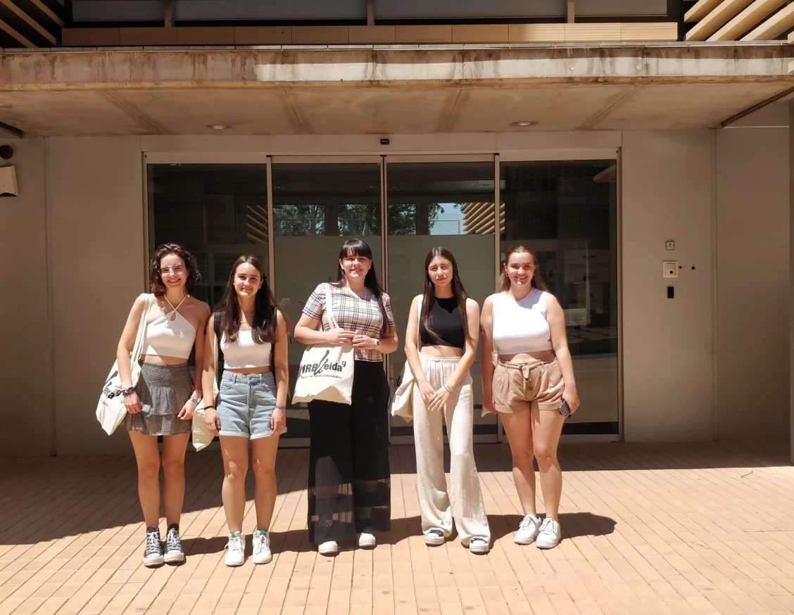 7 de cada 10 estudiants de batxillerat becats a l’IRBLleida segueixen estudis de l’àmbit sanitari i científic 