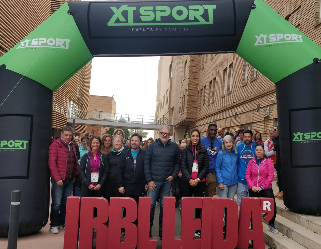 Més de 200 persones participen a la 1a Marxa IRBLleida