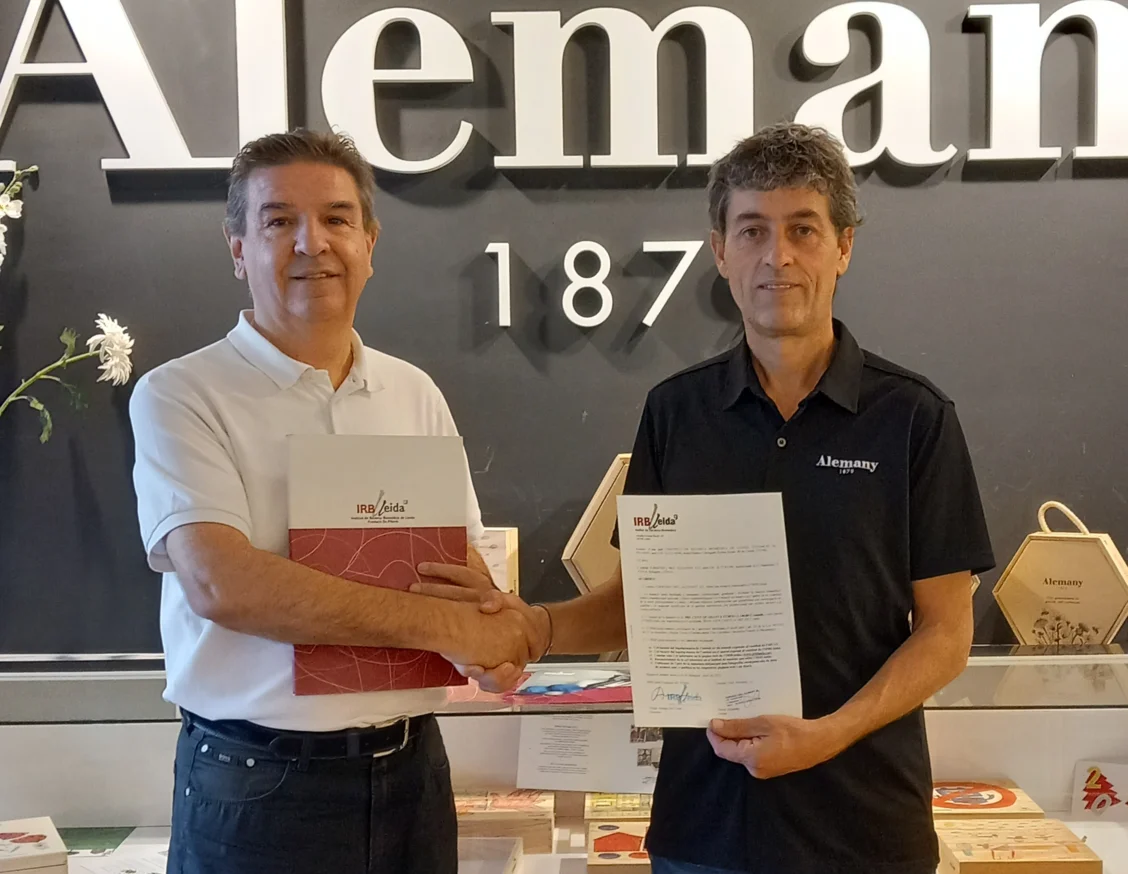 Torrons i Mel Alemany renova la seva col·laboració amb l'IRBLleida