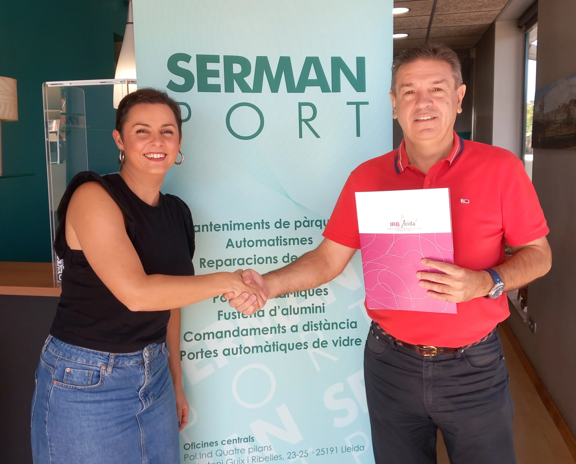 Serman Port renews its collaboration with the IRBLleida