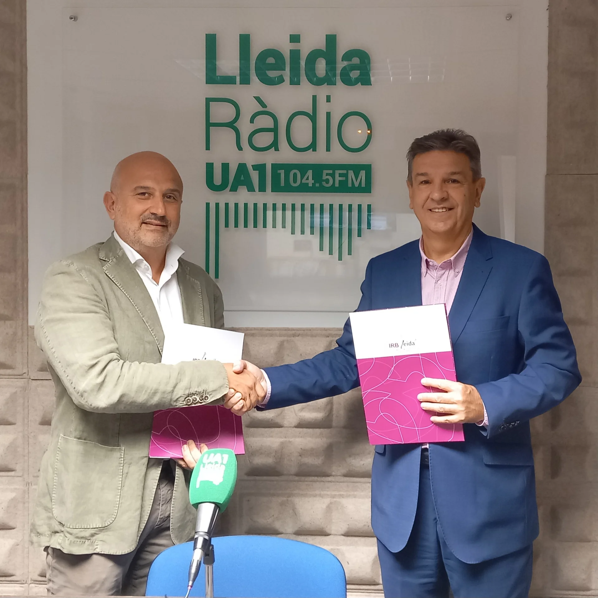 UA1 Lleida Ràdio, new IRBLleida collaborating company