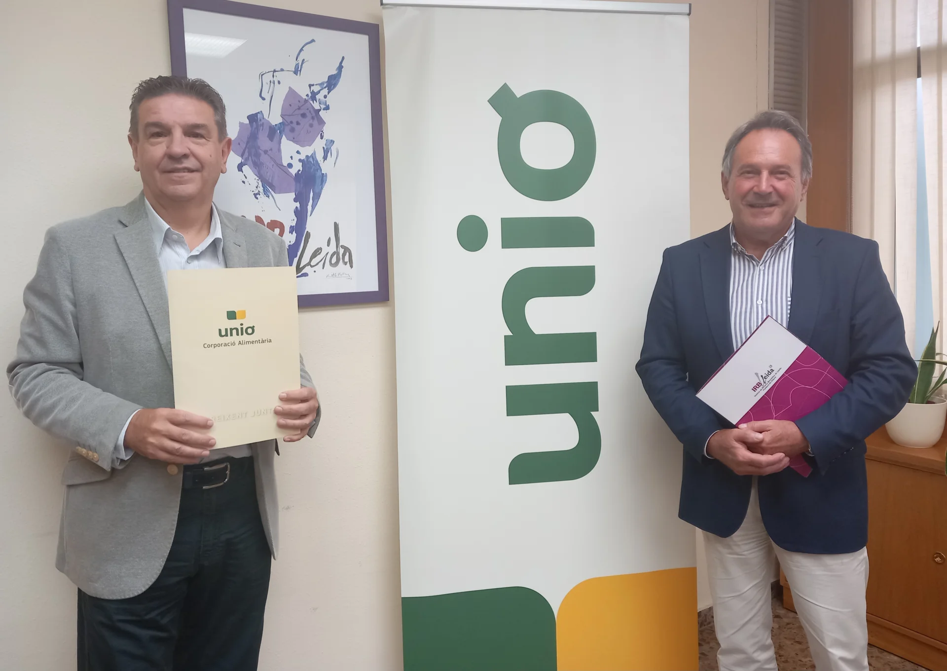 Unió Nuts renova la seva col·laboració amb l'IRBLleida