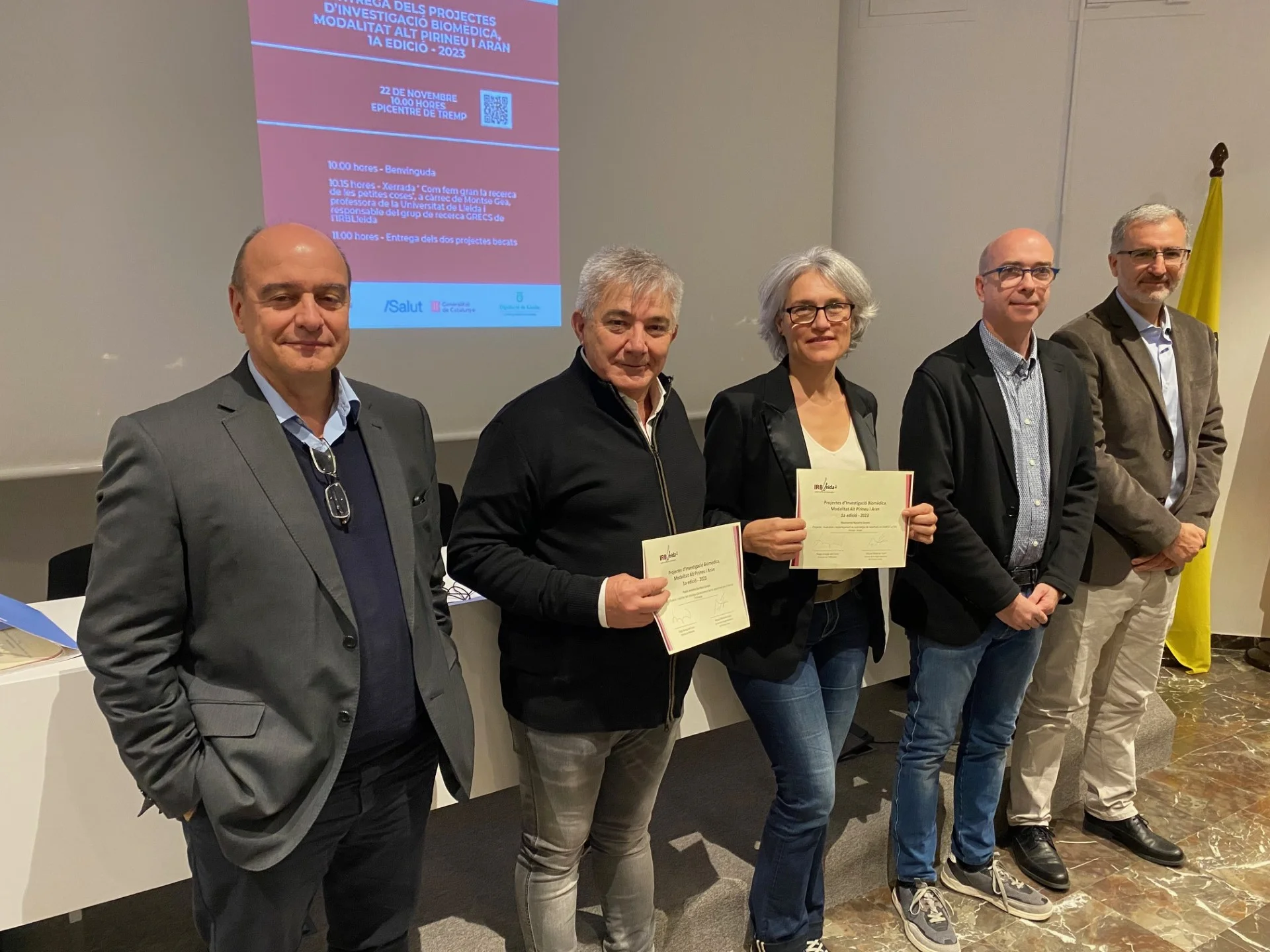 Becados dos proyectos del Alto Pirineo y Arán para estudiar la idoneidad del Código Infarto y la viabilidad del cribaje de aneurisma de aorta abdominal en esta región