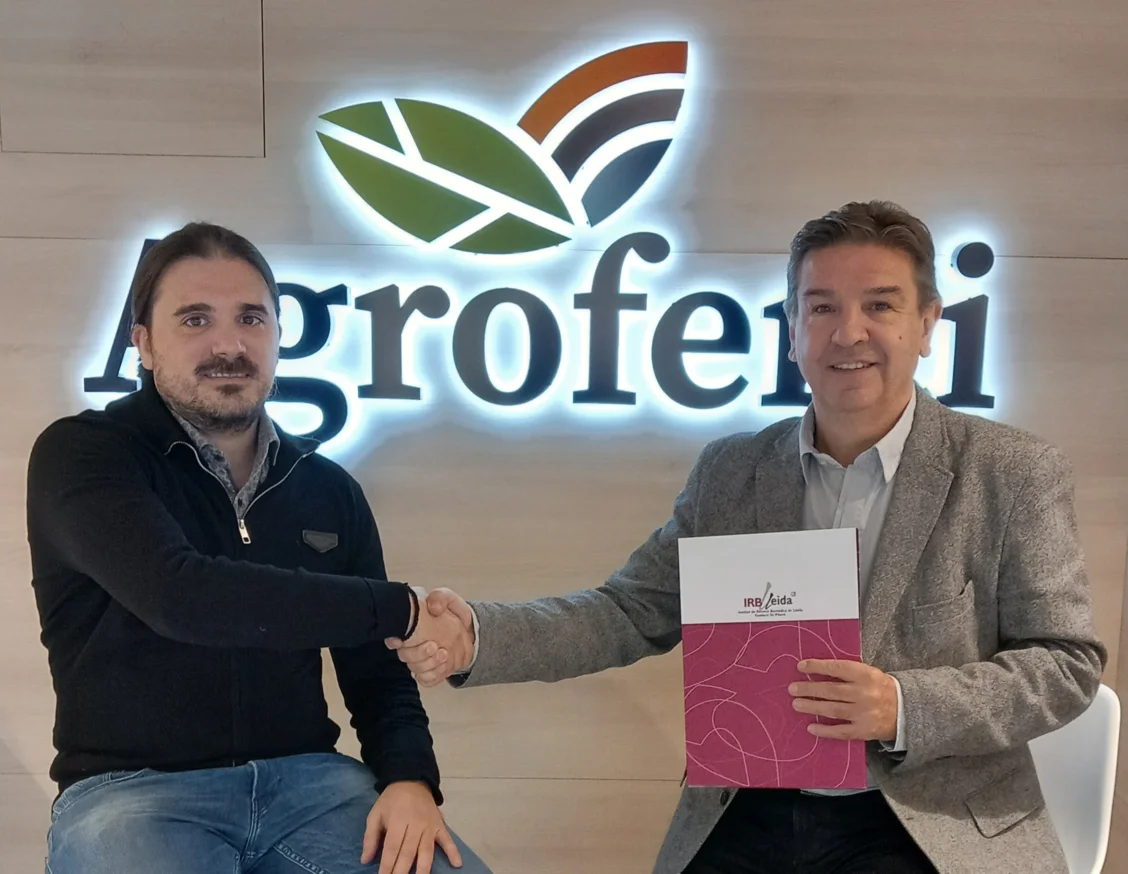 Agroferti Tractaments i Serveis renova la seva col·laboració amb l'IRBLleida