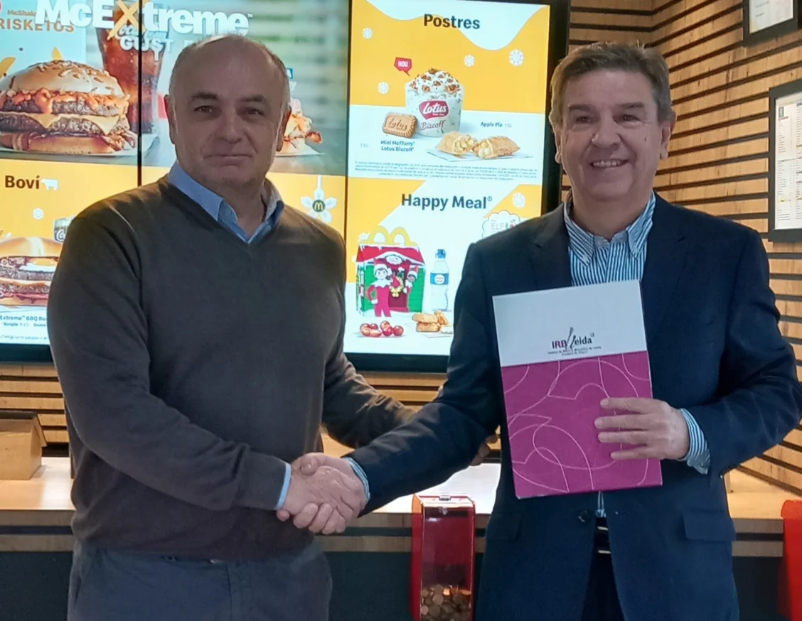 McDonald's renova la seva col·laboració amb l'IRBLleida