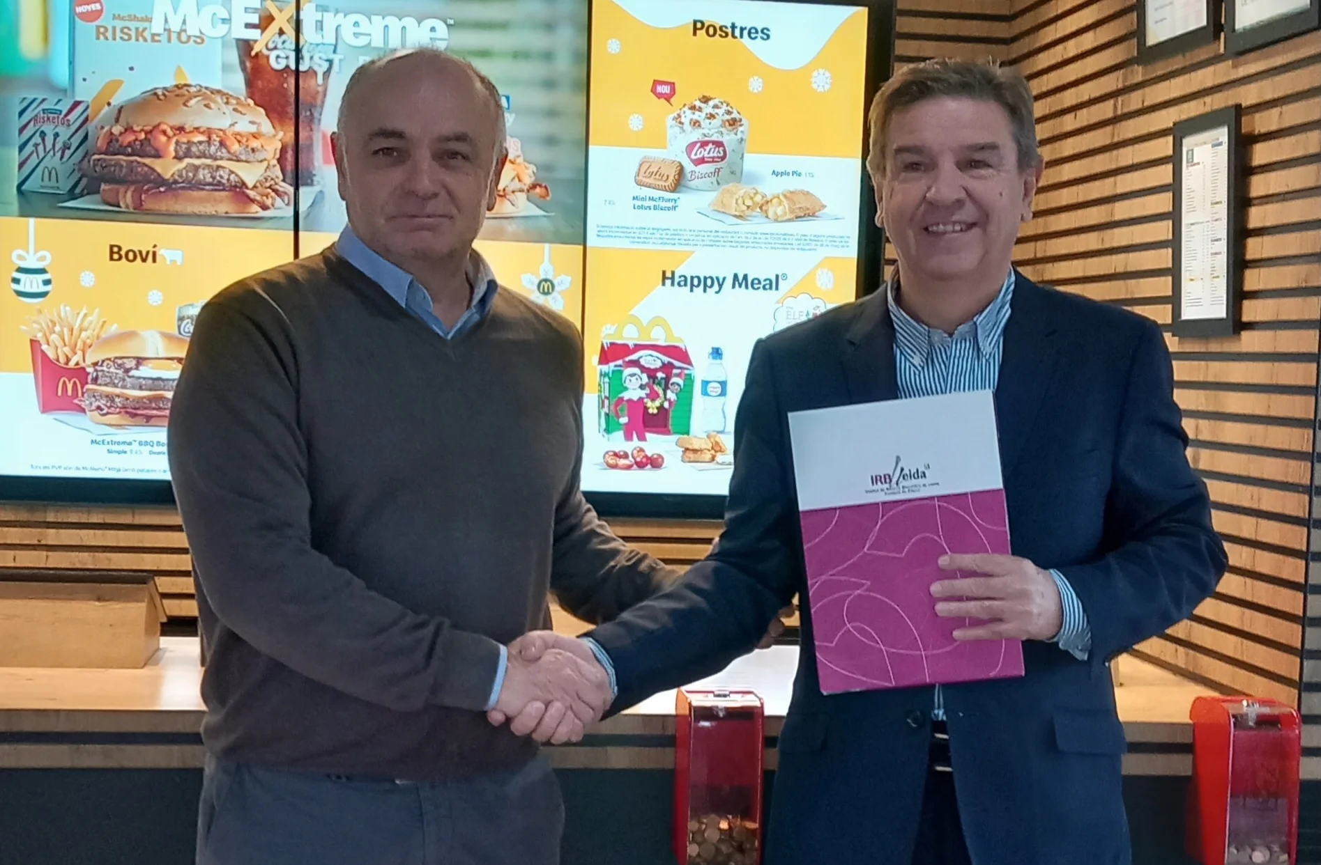 McDonald's renova la seva col·laboració amb l'IRBLleida