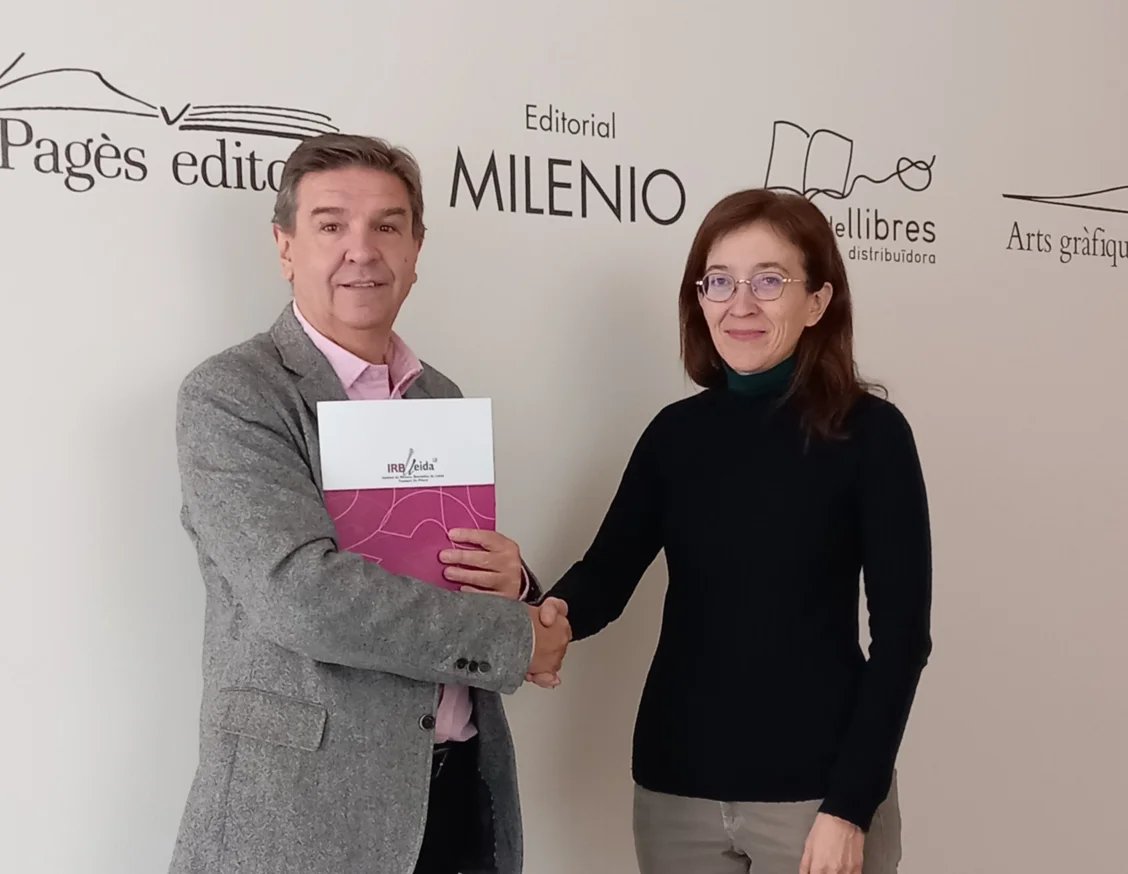 Pagès Editors renova la col·laboració amb l'IRBLleida