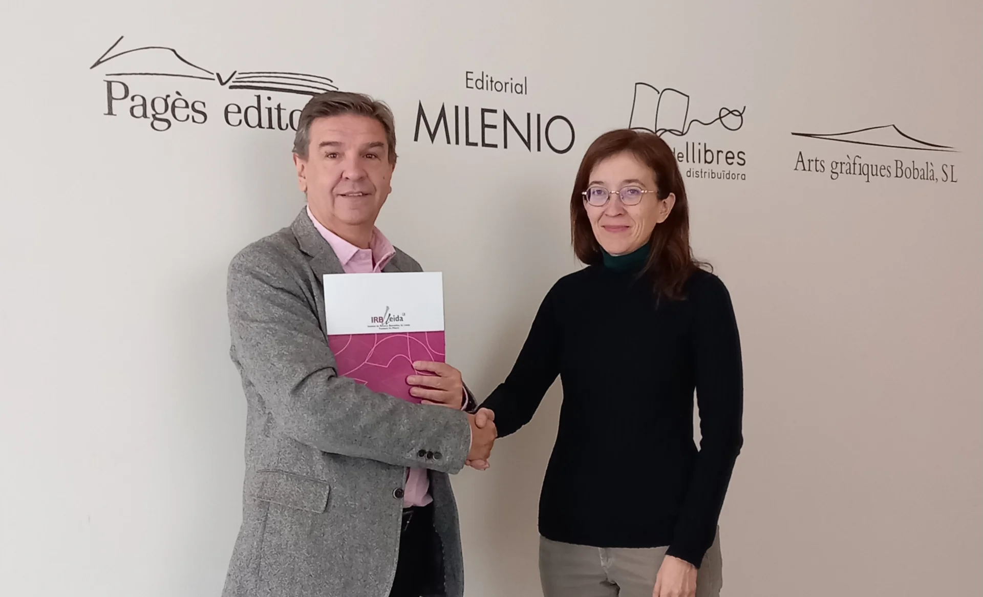 Pagès Editors renova la col·laboració amb l'IRBLleida