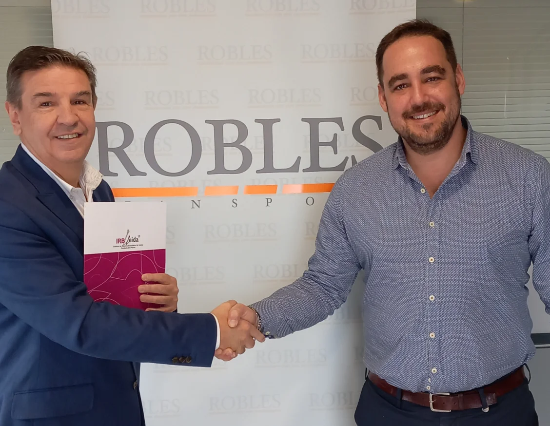 Robles Transport renova la seva col·laboració amb l'IRBLleida