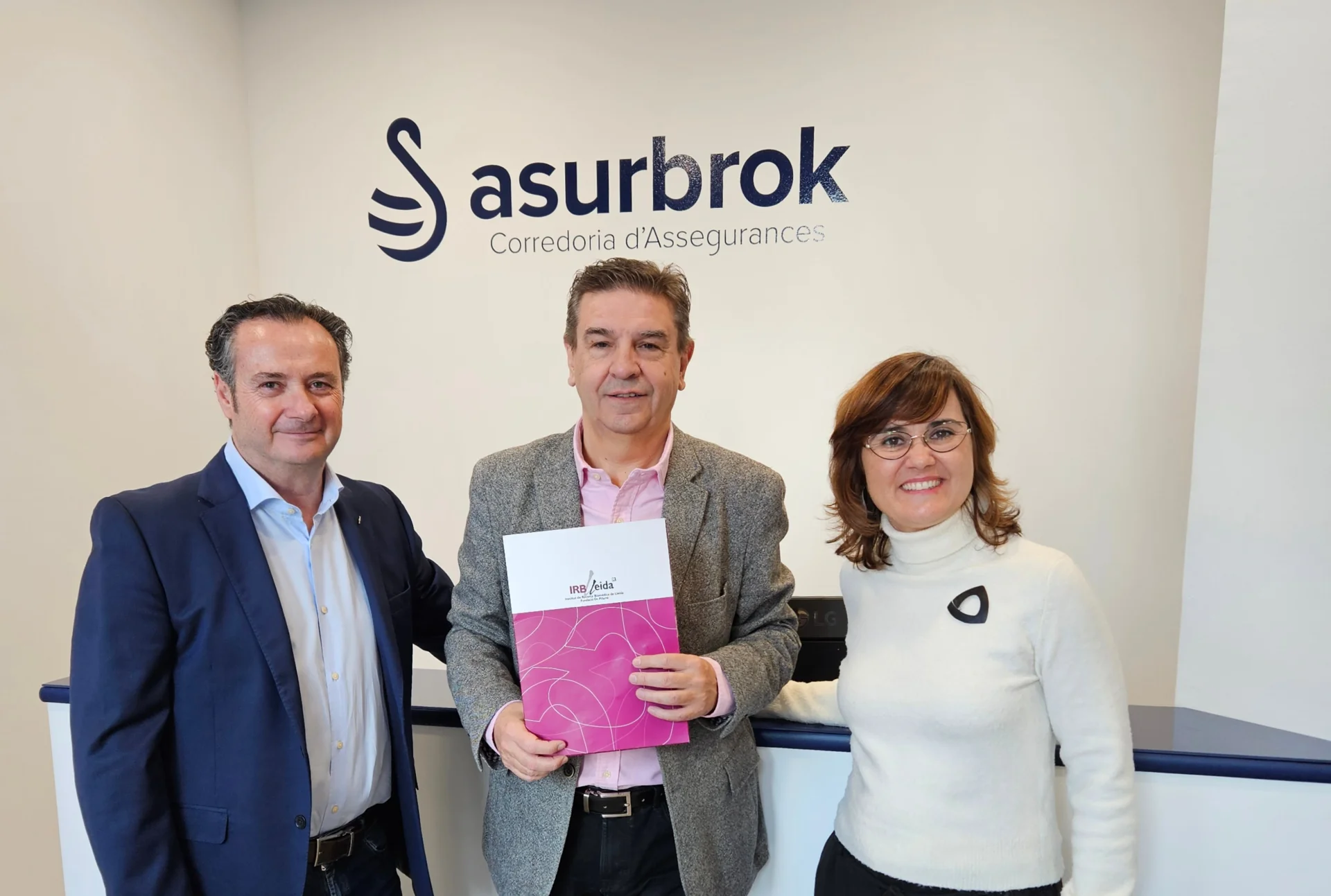 AsurBrok renews its collaboration with IRBLLeida
