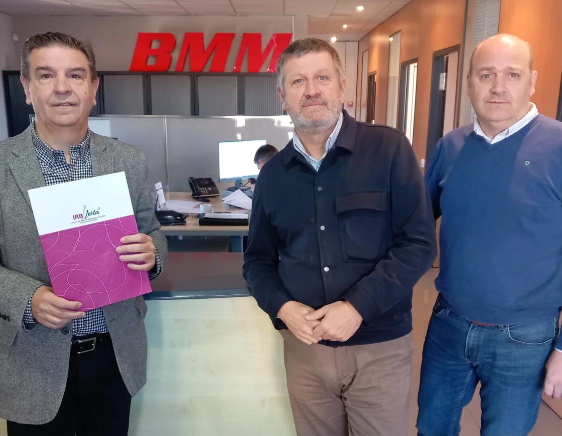 Metálicas BMM, nova empresa col·laboradora de l'IRBLleida