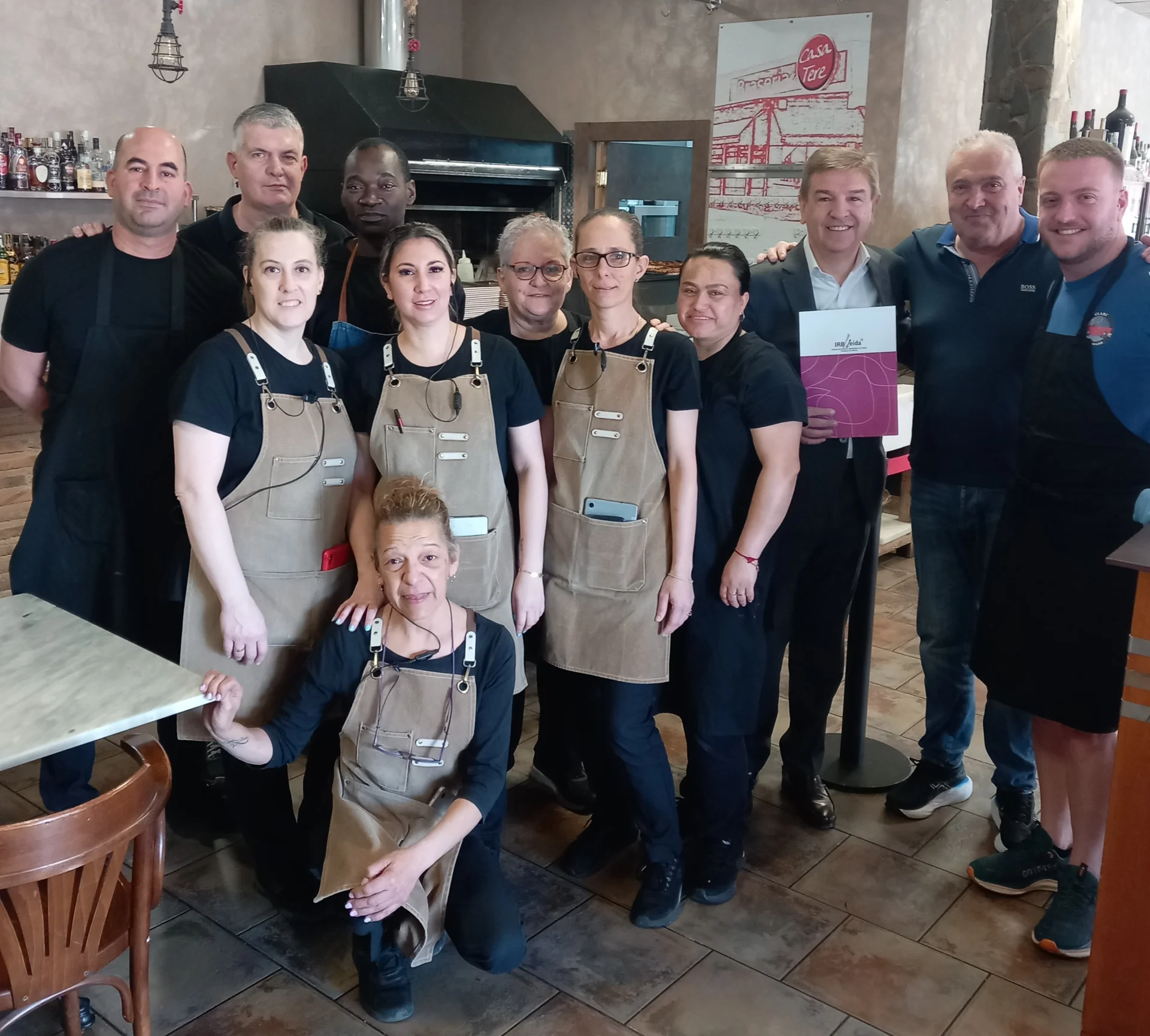 Braseria Casa Tere renews its collaboration with IRBLleida