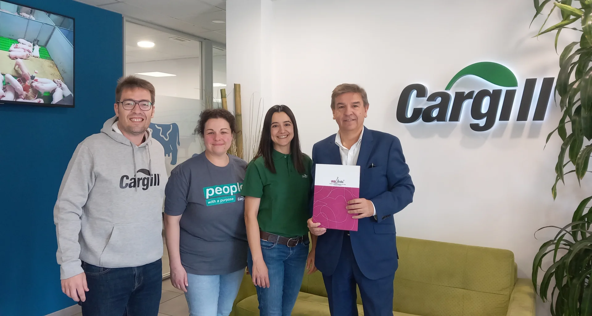 Cargill, new partner at IRBLleida