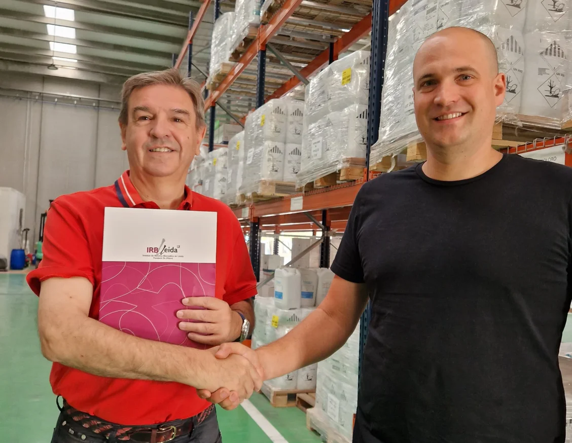 Agroborges renova la seva col·laboració amb l'IRBLleida