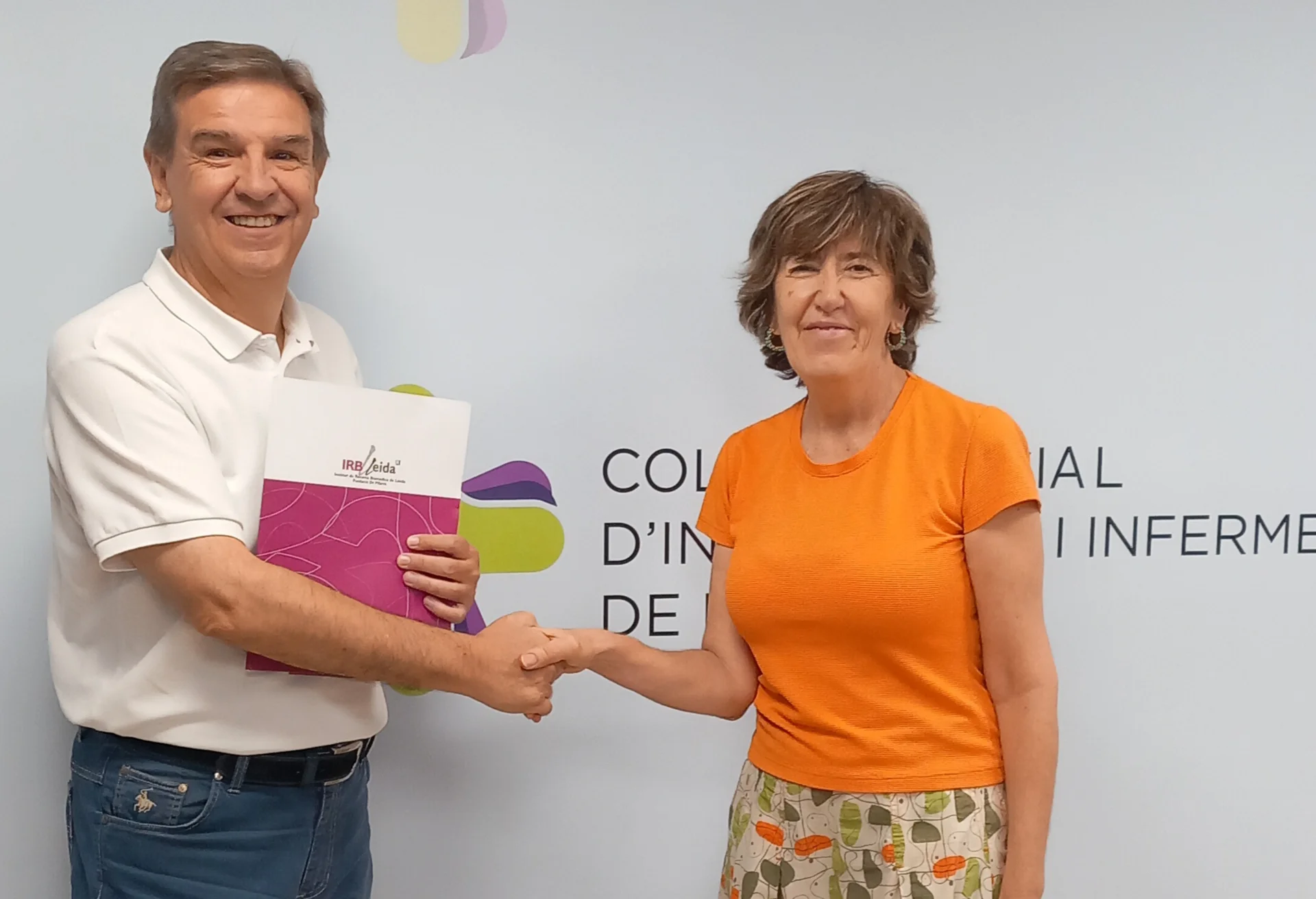 The Col·legi Oficial d'Infermeres i Infermers de Lleida (COILL) renews its collaboration with IRBLleida
