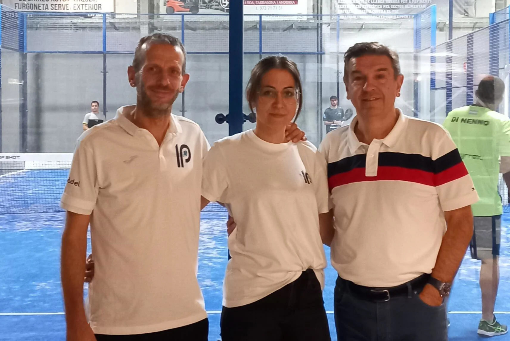 The Interpàdel Solidarity Tournament in Golmés raises more than 600€