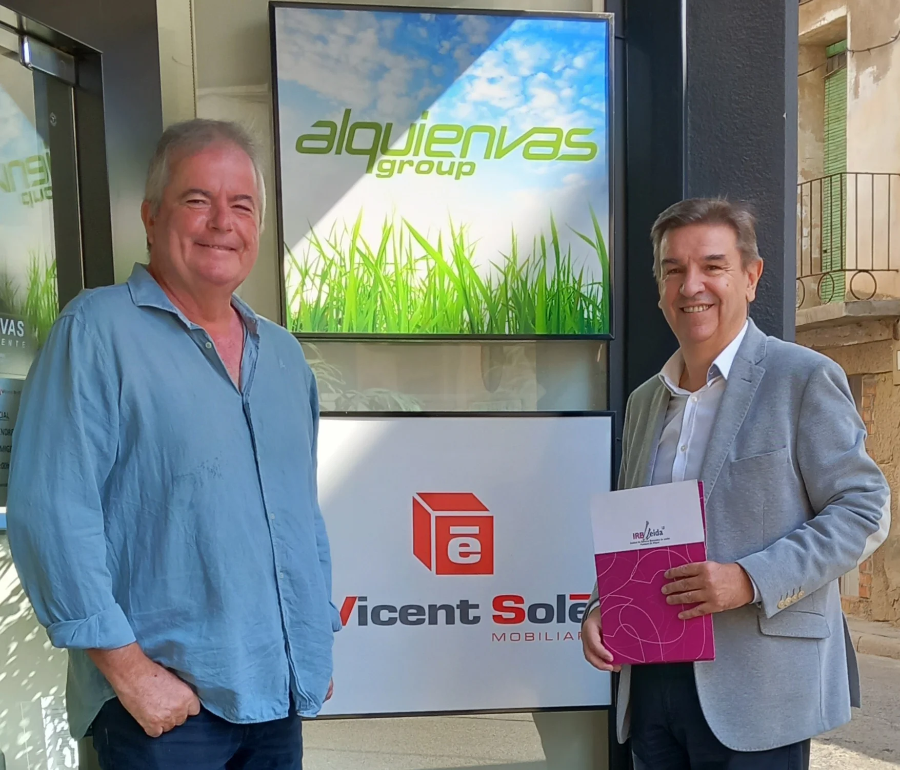 Alquienvas Group, new collaborating company of IRBLleida
