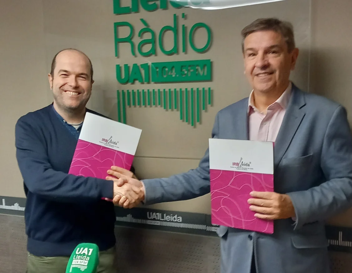 UA1 Lleida Ràdio renova la seva col·laboració amb l'IRBLleida