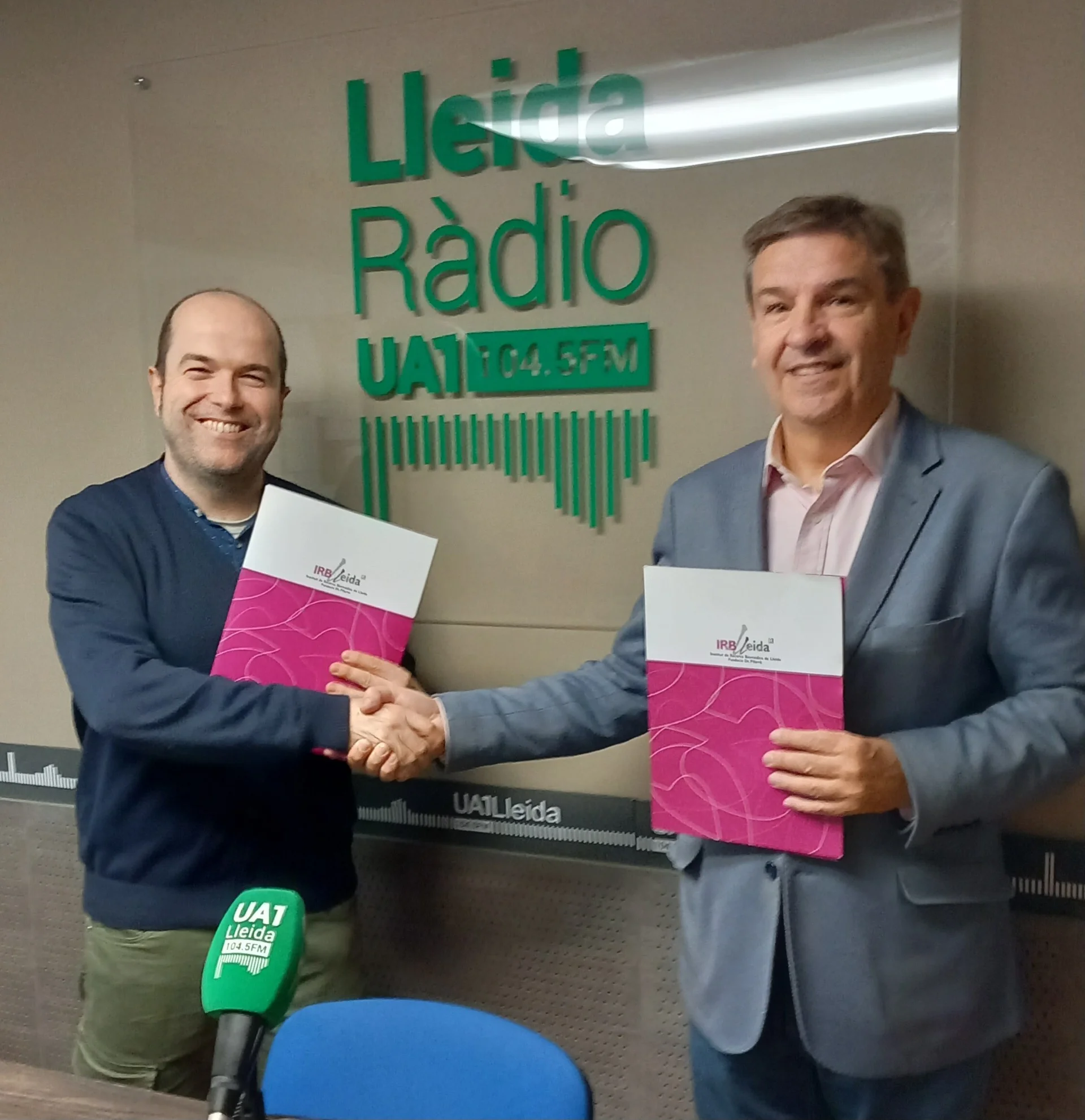 UA1 Lleida Ràdio renews its collaboration with the IRBLleida