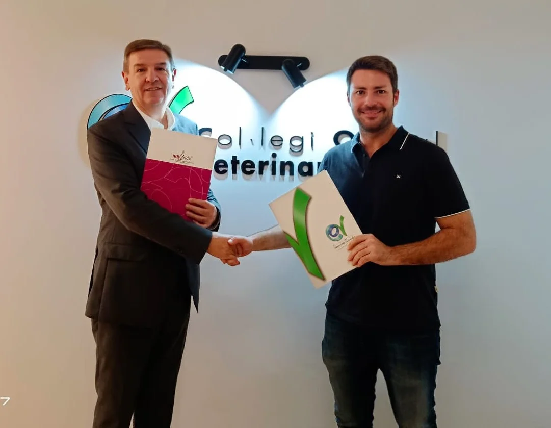El Col·legi Oficial de Veterinaris de Lleida renews its collaboration with the IRBLleida