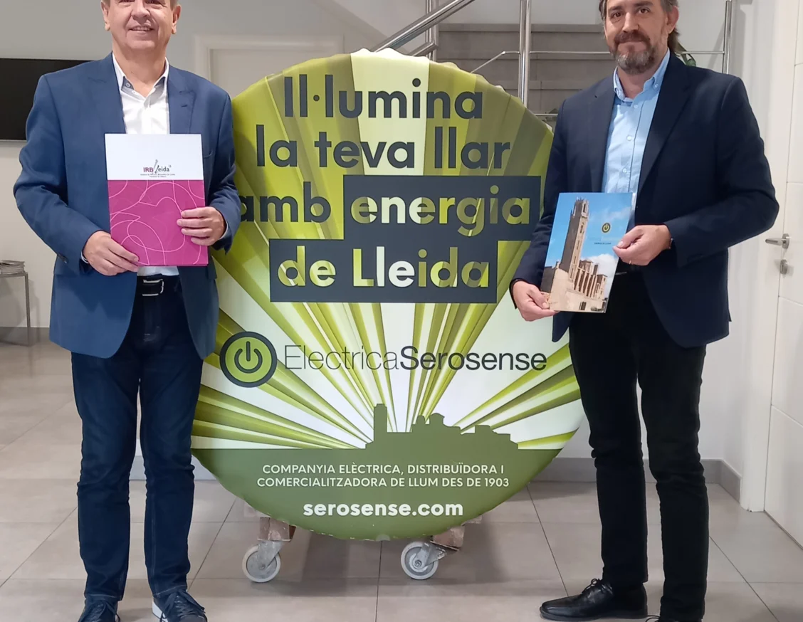 Elèctrica Serosense renova la seva col·laboració amb l'IRBLleida