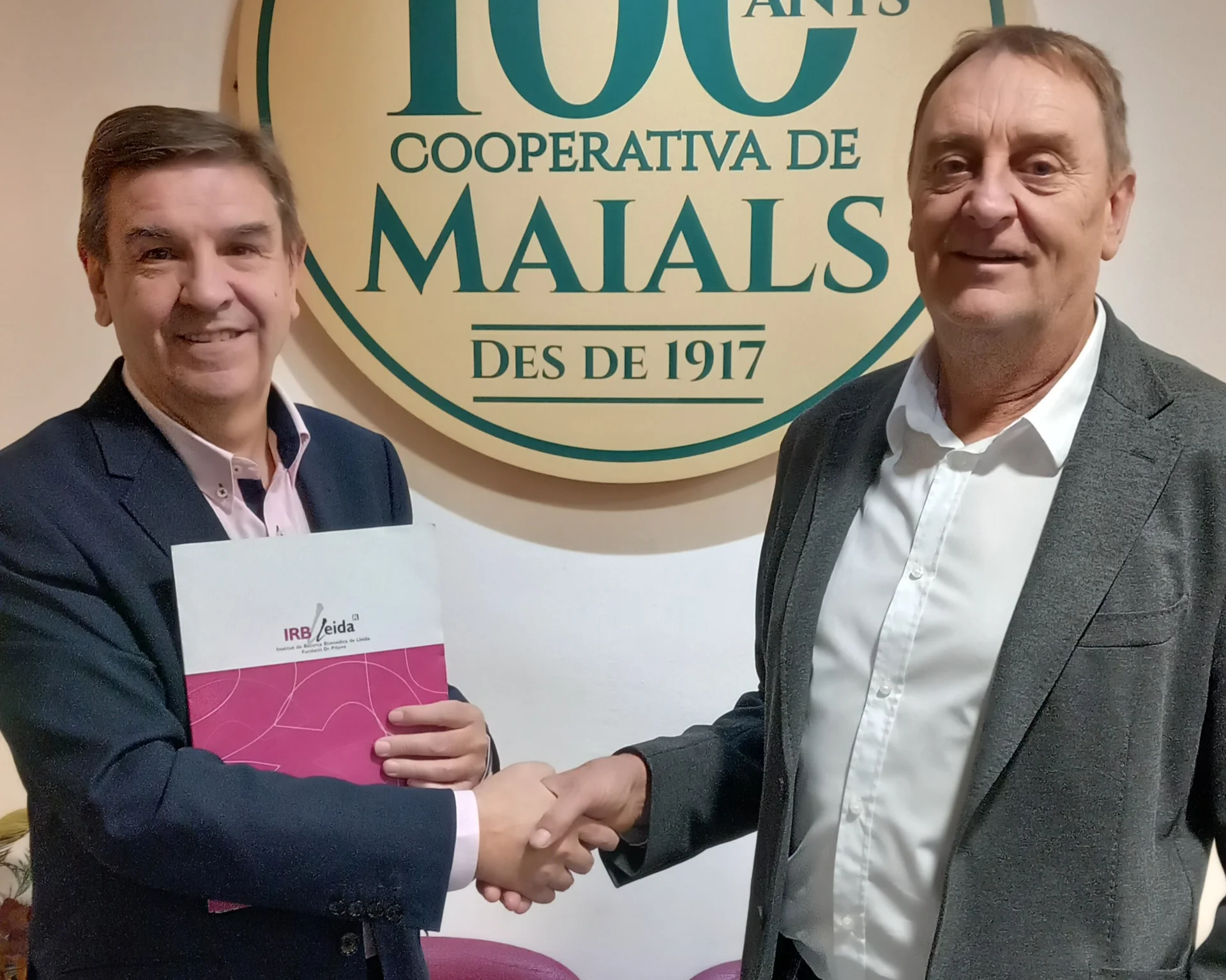 La Cooperativa del Camp Foment Maialenc renews its collaboration with the IRBLleida