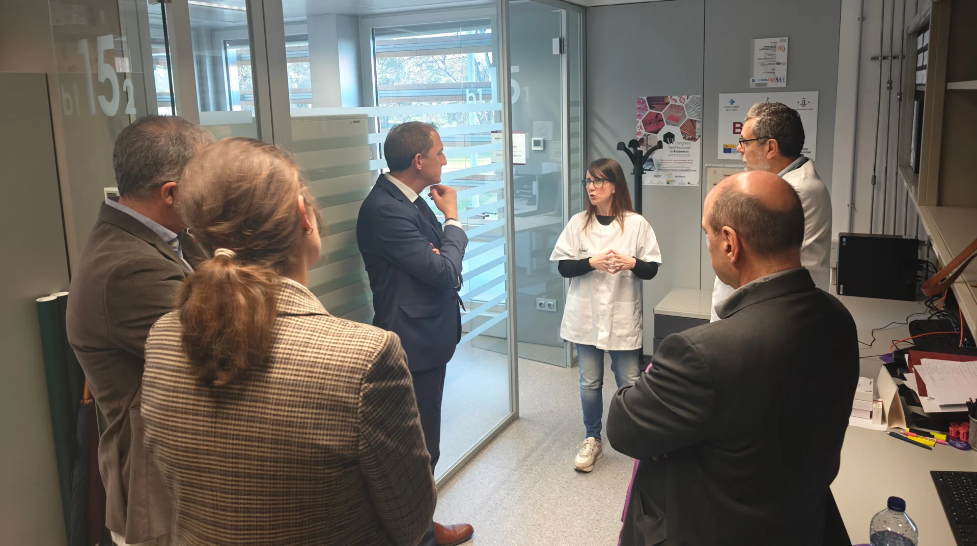 The sub-delegate of the Government visits the IRBLleida