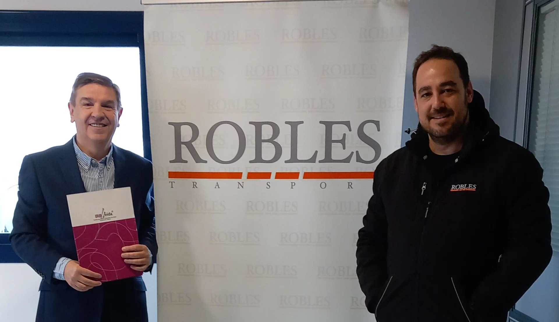 Robles Transport renews its collaboration with the IRBLleida