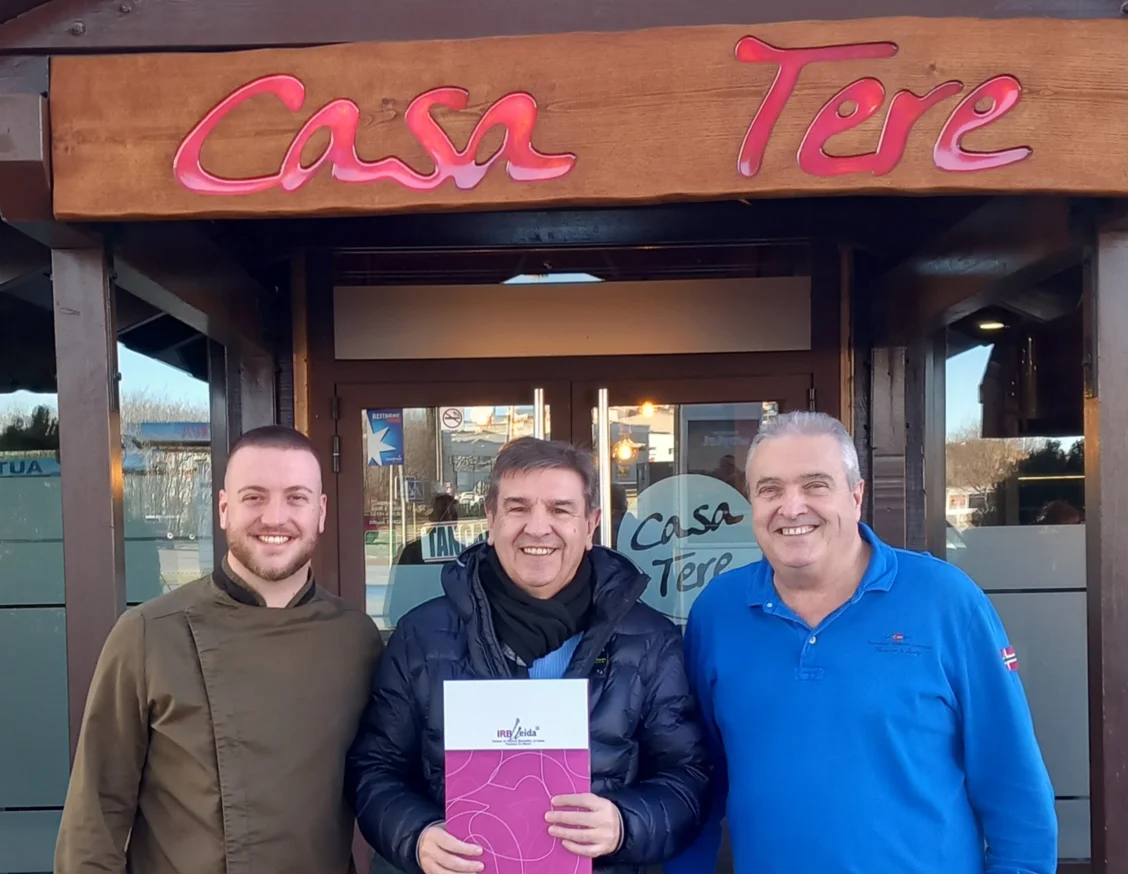 Casa Tere Degustació renova la seva col·laboració amb l’IRBLleida
