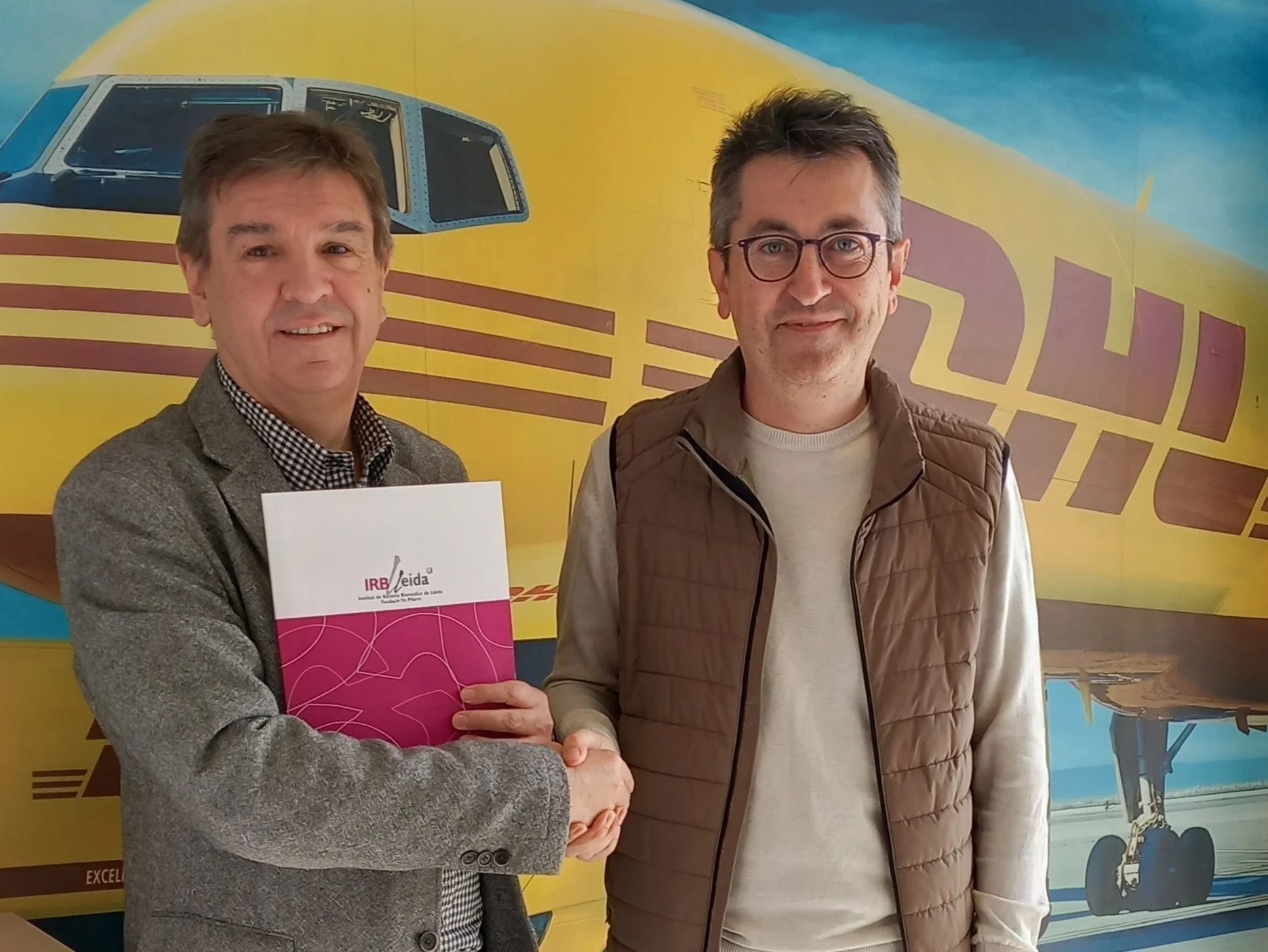 DHL renews its collaboration with IRBLleida