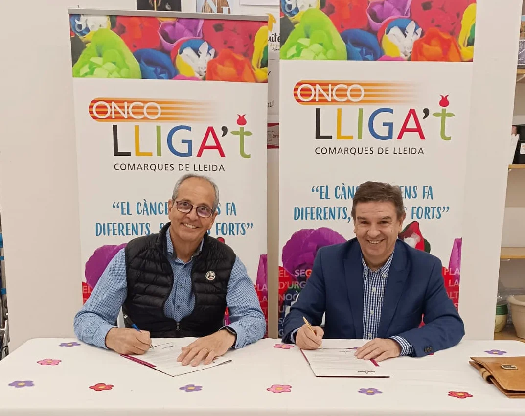 Oncolliga Comarques de Lleida renova la seva col·laboració amb l'IRBLleida