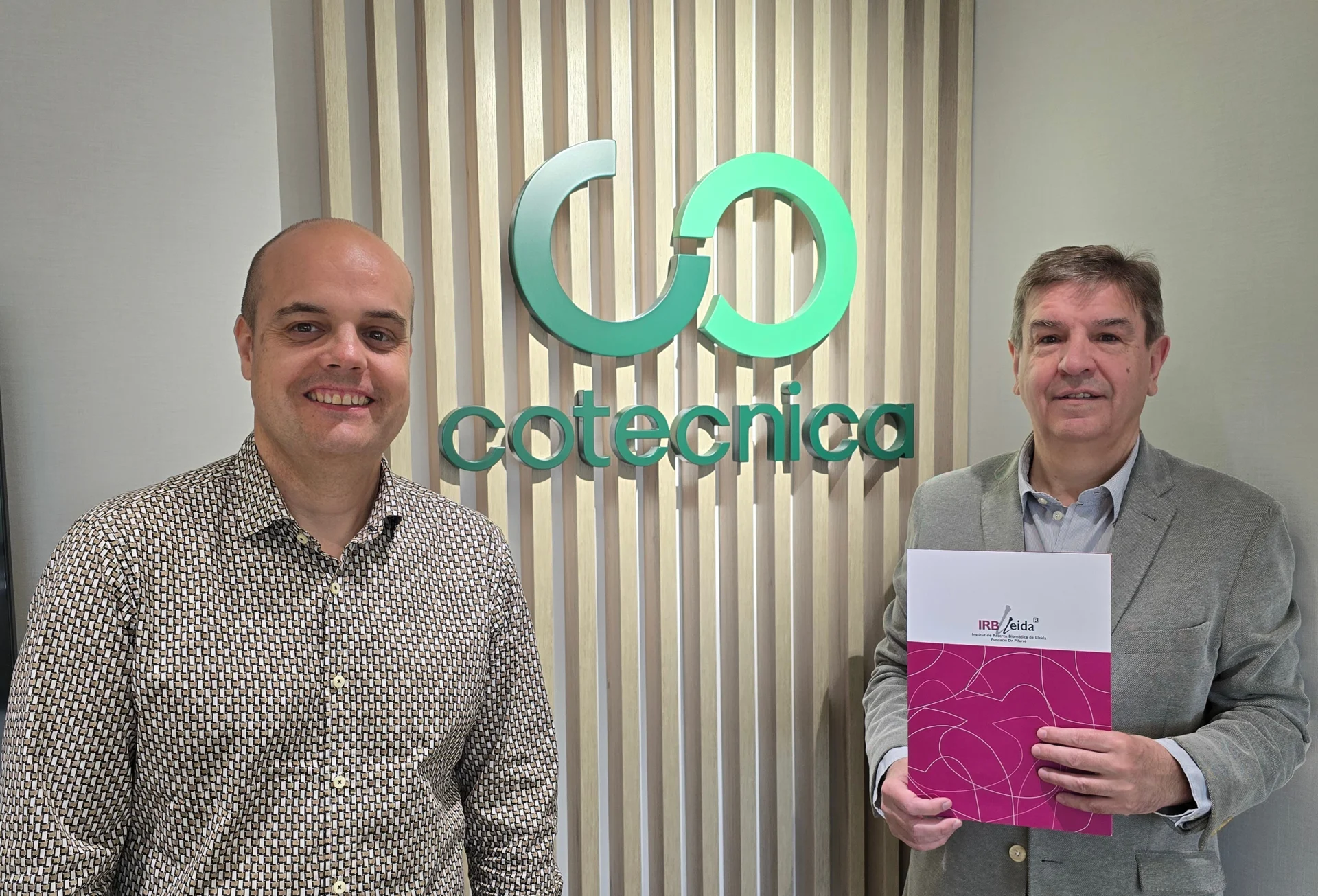 COTECNICA renews its collaboration with IRBLleida