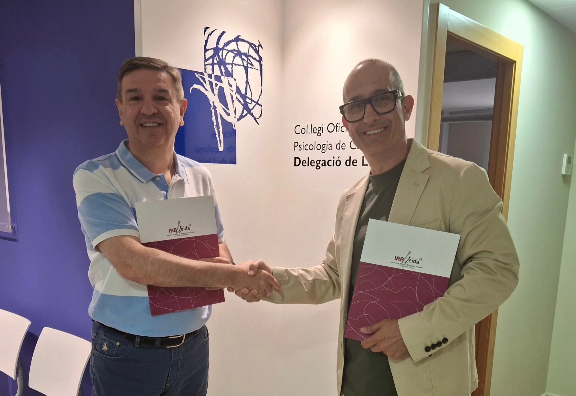 Official College of Psychology of Catalonia (Lleida branch), new collaborating entity of IRBLleida