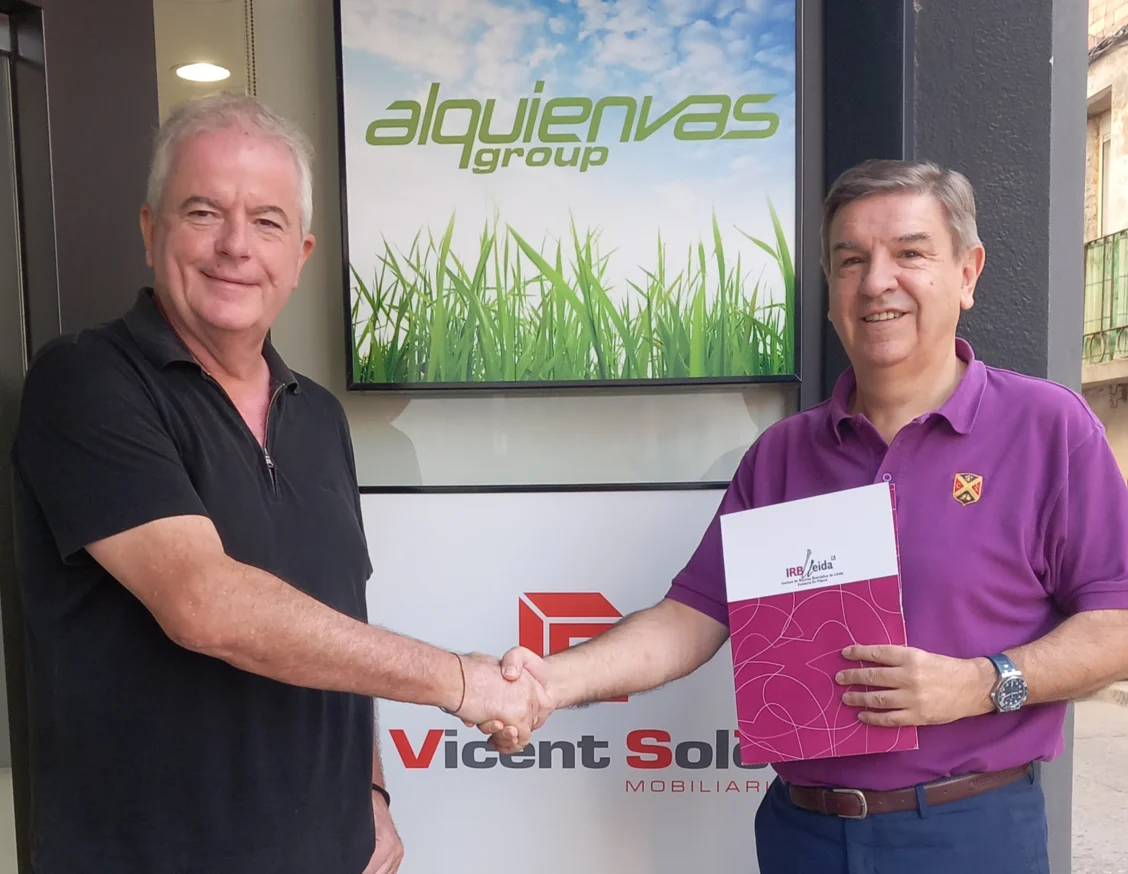 Alquienvas Group renova la seva col·laboració amb l'IRBLleida