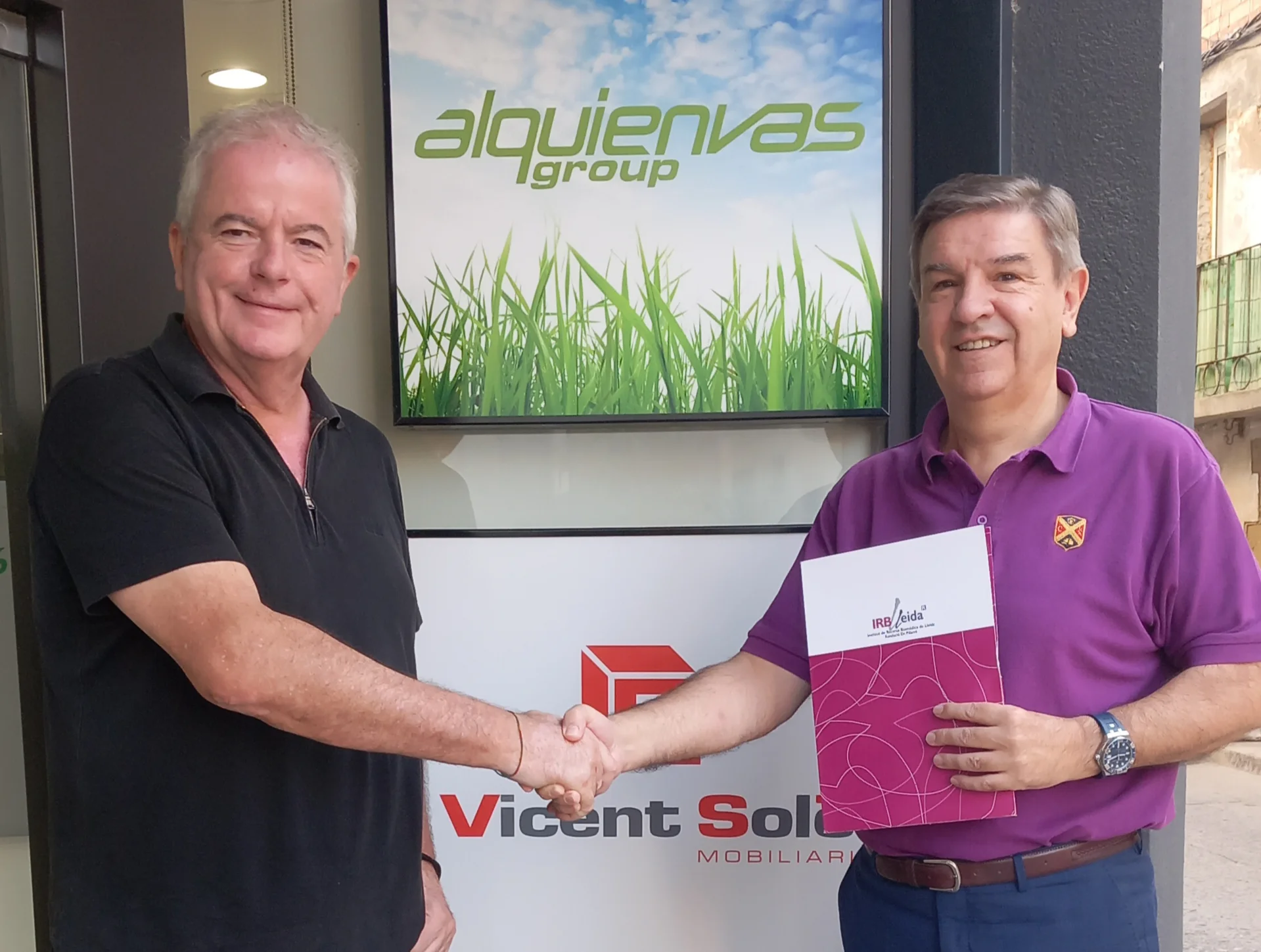 Alquienvas Group renews its collaboration with the IRBLleida
