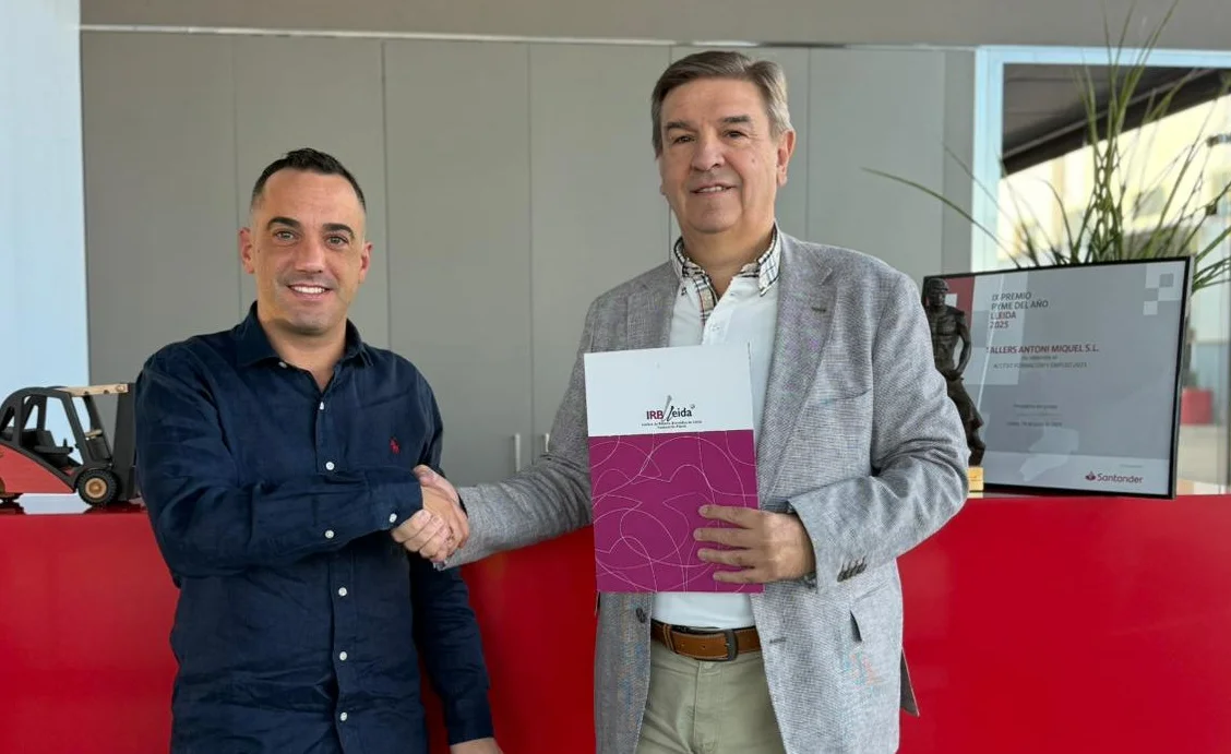 Tallers A. Miquel renueva su colaboración con el IRBLleida