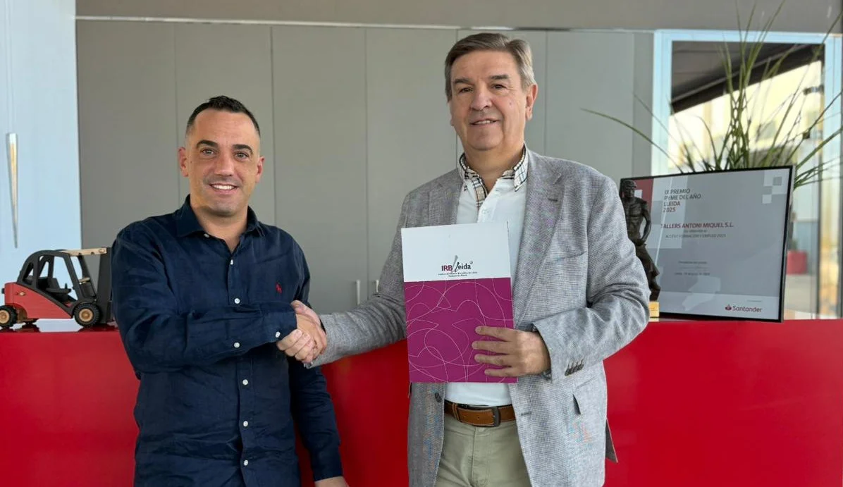 Tallers A. Miquel renova la seva col·laboració amb l'IRBLleida