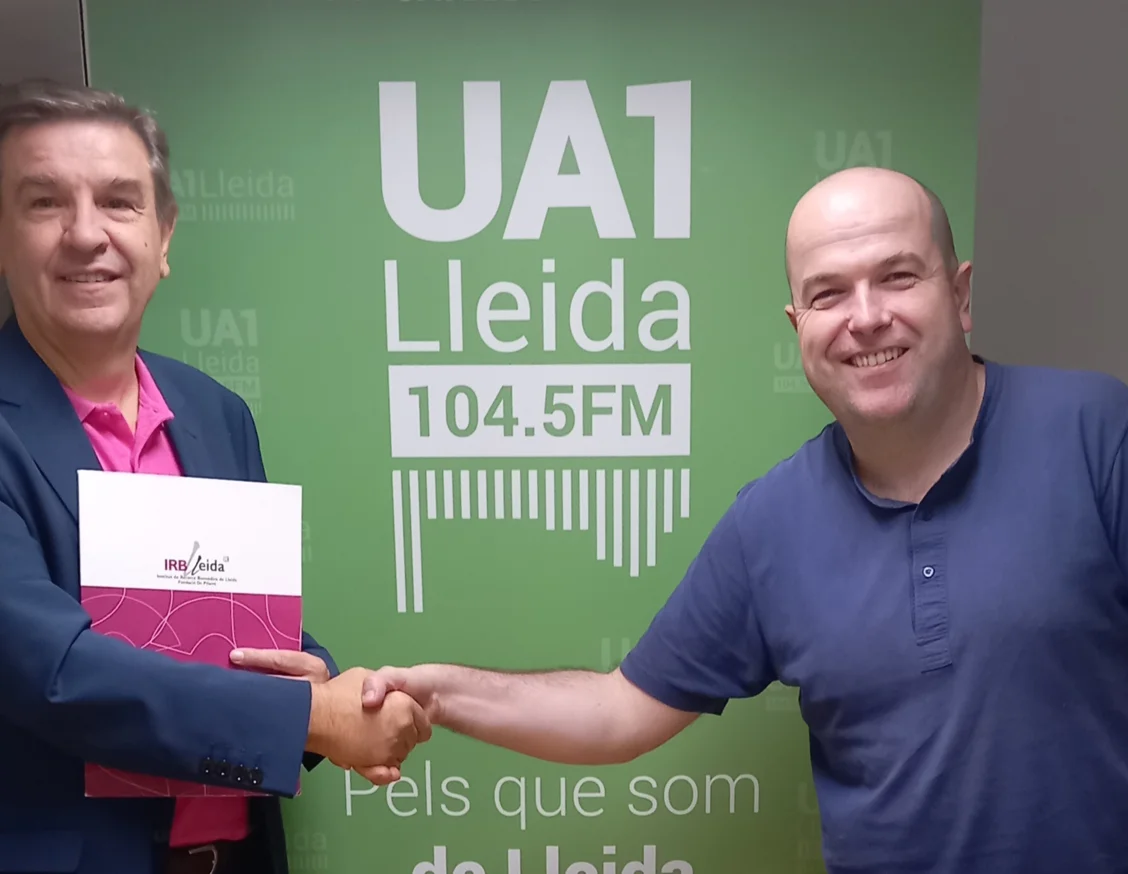 UA1 Lleida Ràdio renova la seva col·laboració amb l'IRBLleida