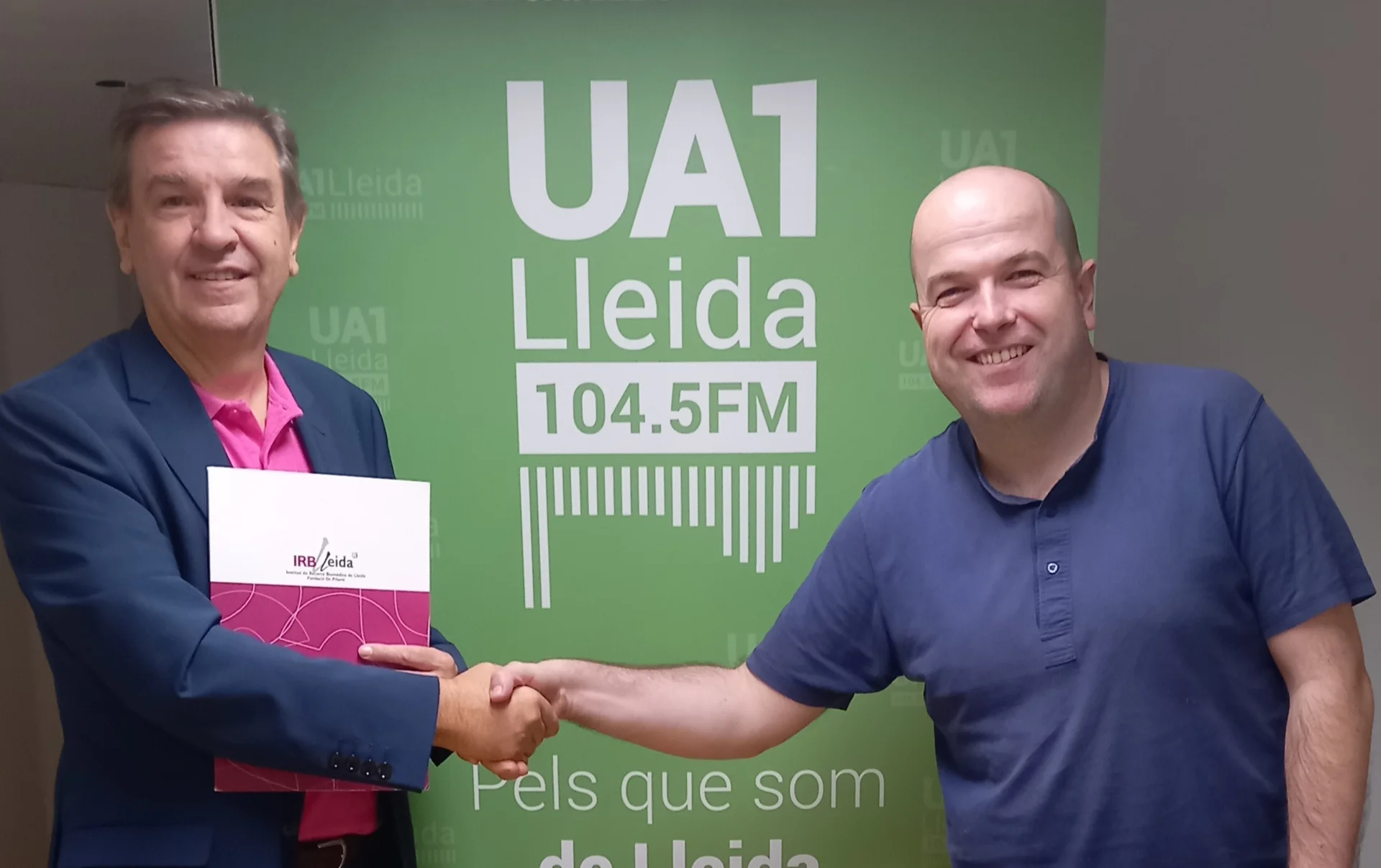 UA1 Lleida Ràdio renews its collaboration with the IRBLleida