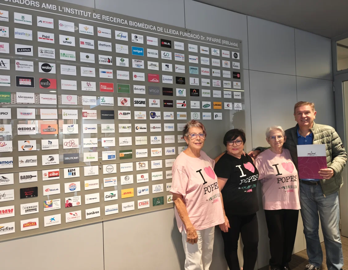  ADIMA, la Asociación de Mujeres Intervenidas de Mama, renueva su colaboración con el IRBLleida