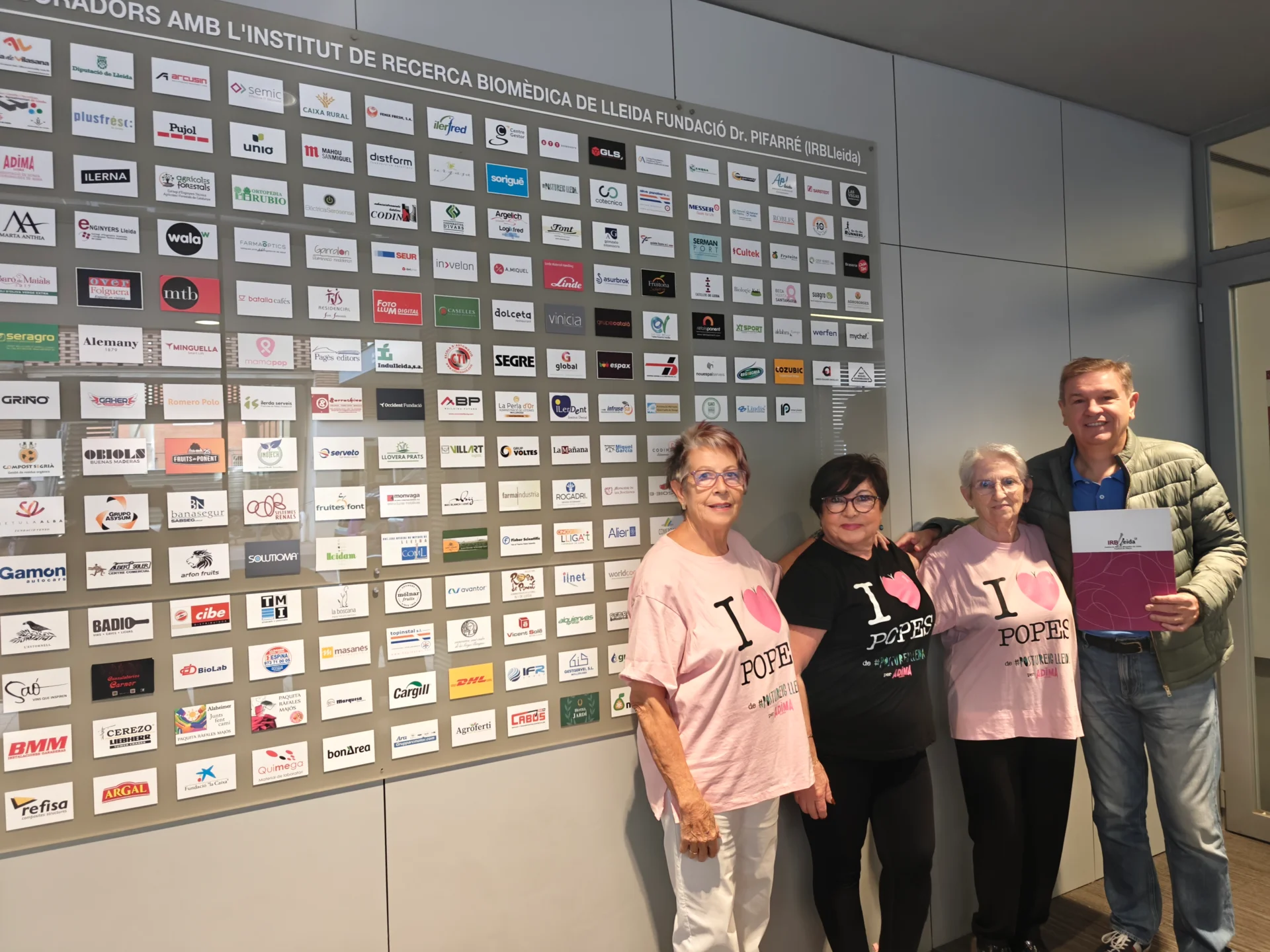  ADIMA, la Asociación de Mujeres Intervenidas de Mama, renueva su colaboración con el IRBLleida