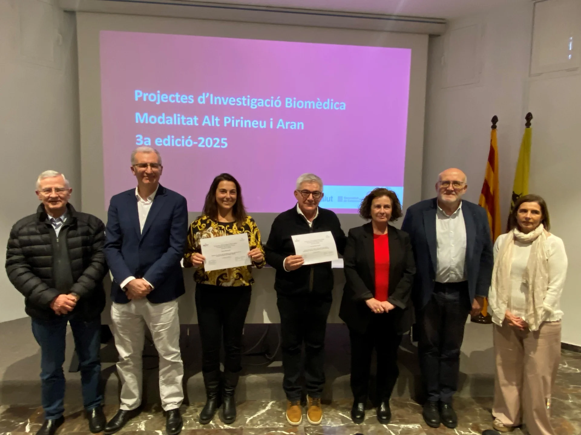 Becados dos proyectos del Alto Pirineo y Arán para la detección temprana de trombosis venosa profunda y la evaluación subcutánea de grasa
