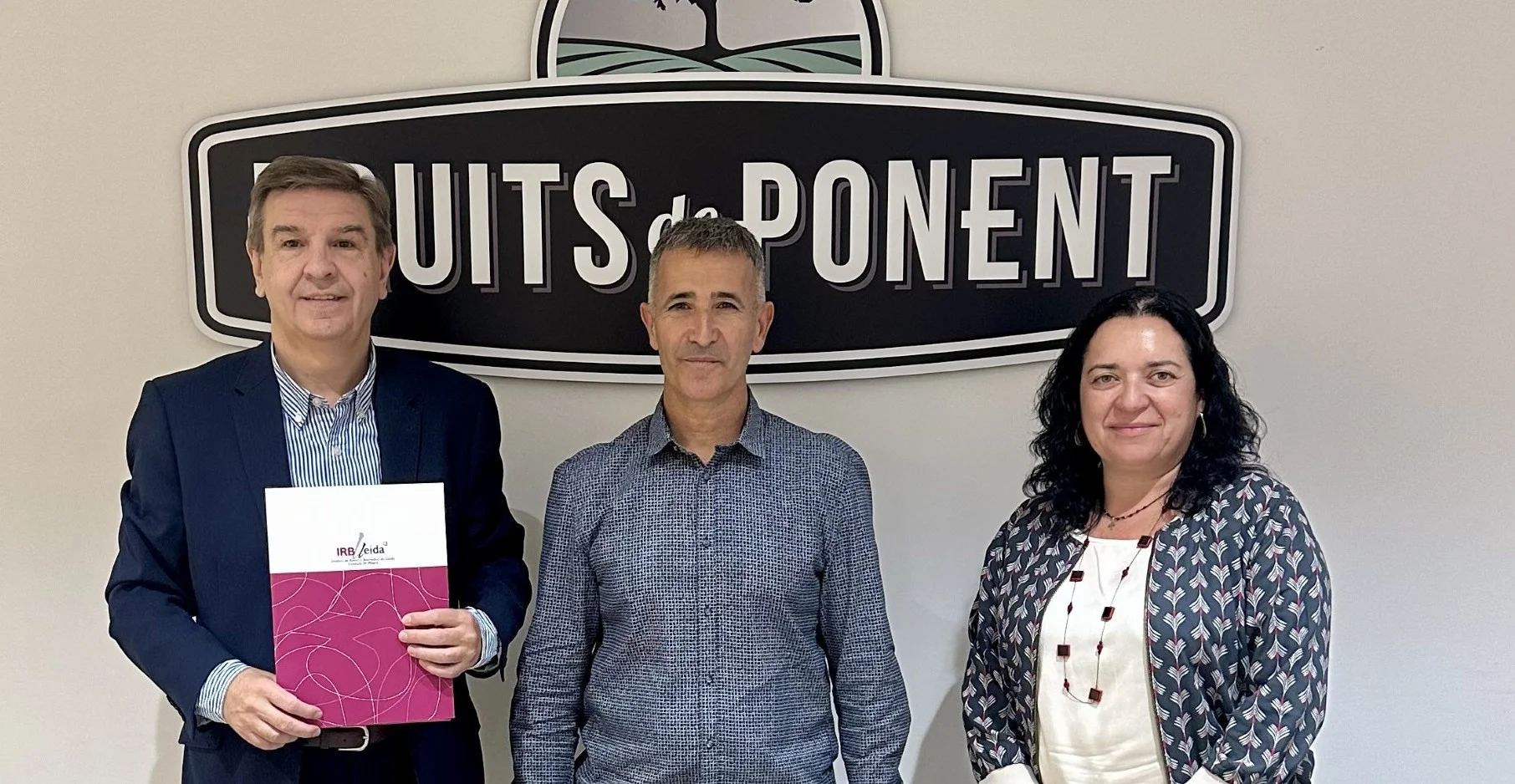 Fruits de Ponent renova la seva col·aboració amb l'IRBLleida 